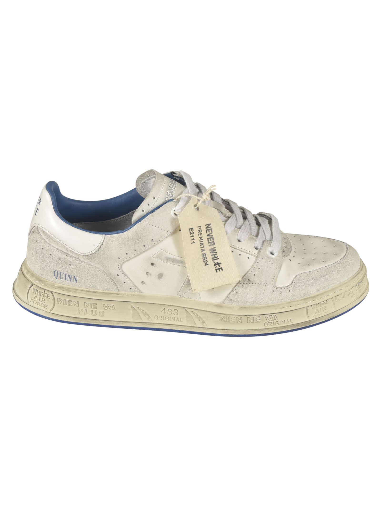 スニーカー PREMIATA Women Sneakers QUINND6946 SILVER PREMIATA: Sneakers woman - Silver | Premiata sneakers QUINND