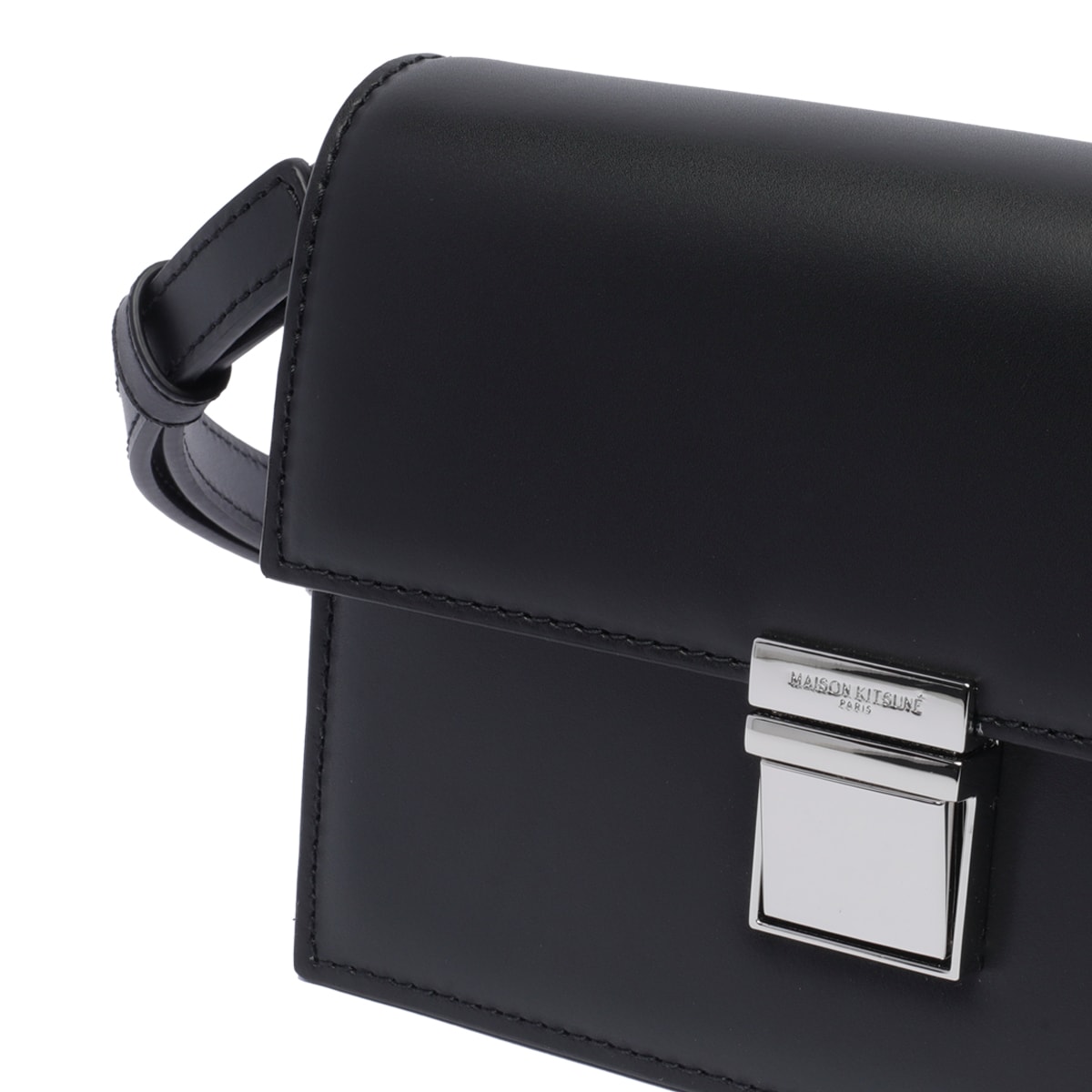 Maison Kitsuné Mini Preppy Baguette Bag | italist