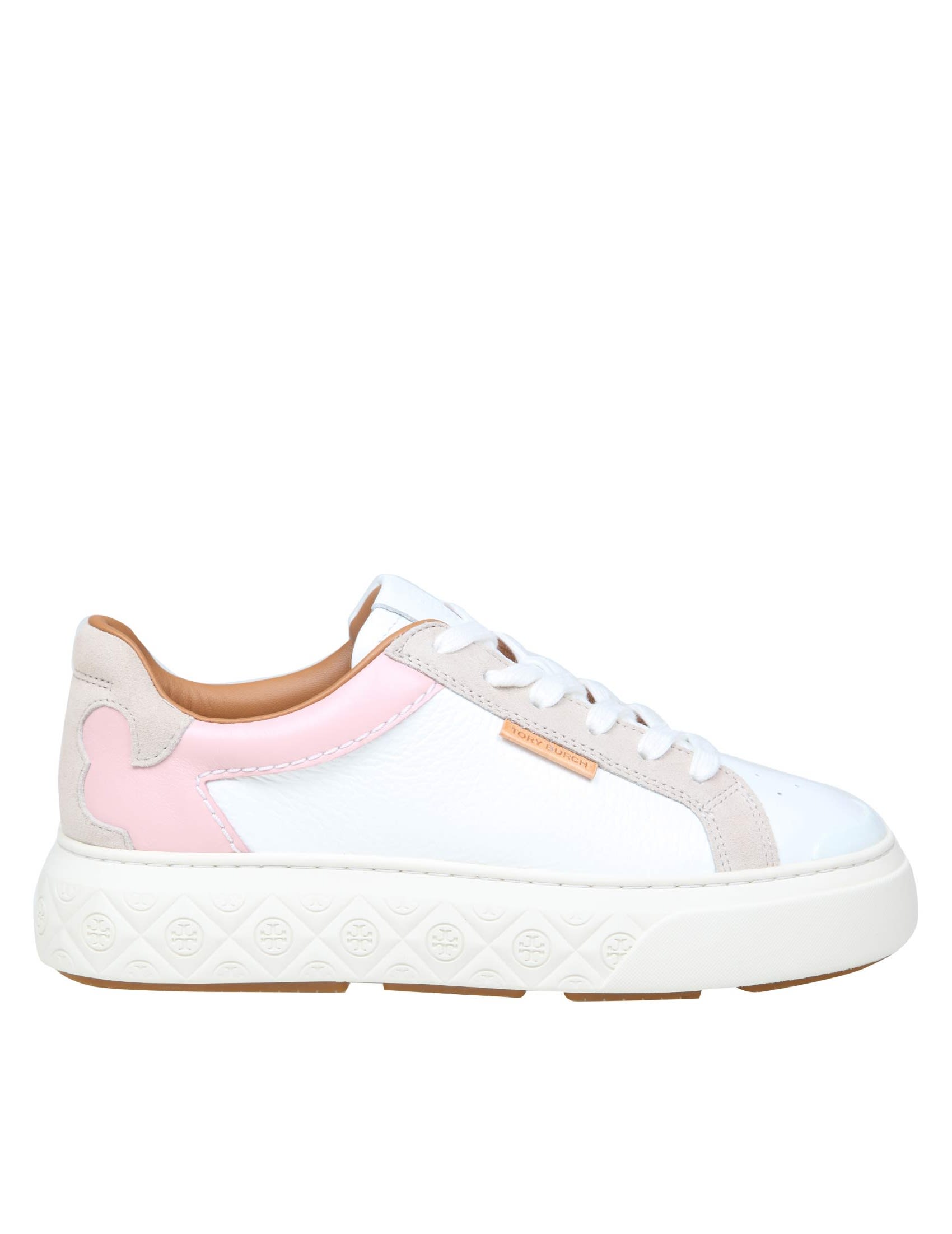 Tory Burch Ladybug Low-top Sneakers White Rosa Calc