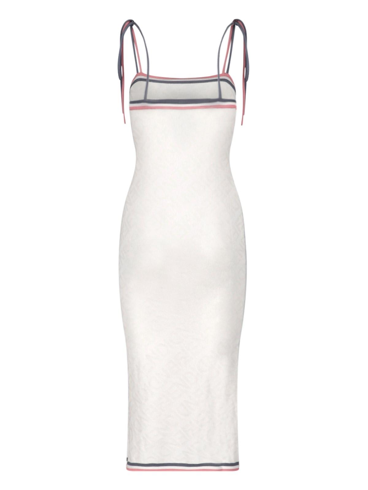 logo midi dress