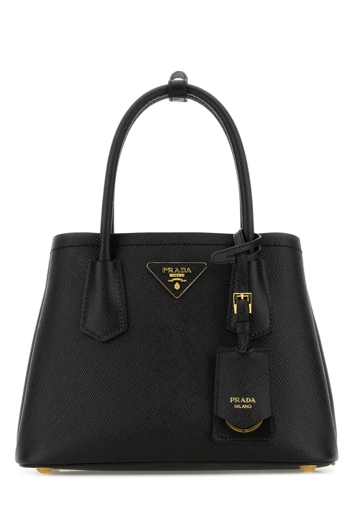Prada Black Leather Handbag | italist