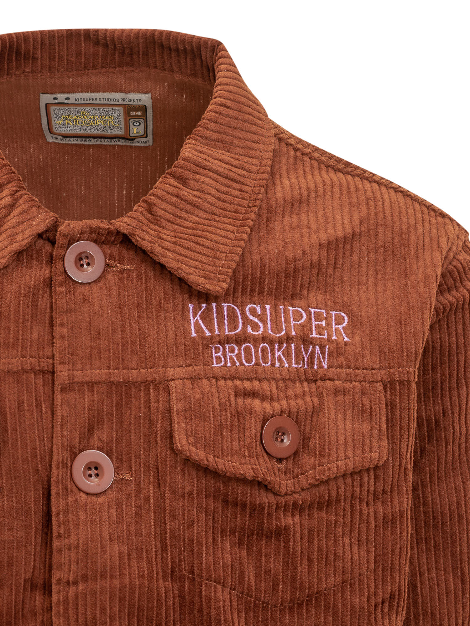 KidSuper Brown Colm Dillane Signature Sweater