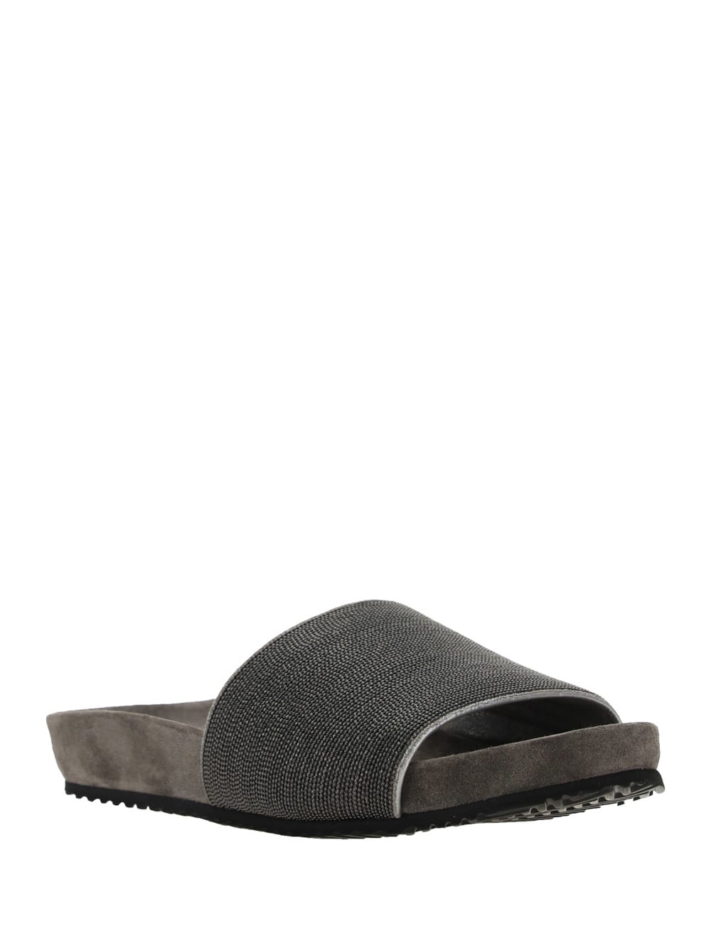 Brunello Cucinelli Suede Slides | italist