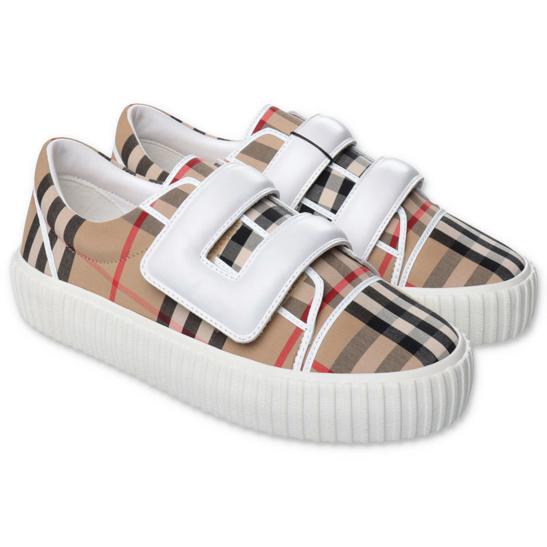 Burberry Sneakers Vintage Check In Tela Di Cotone Ragazzo | italist, ALWAYS  LIKE A SALE