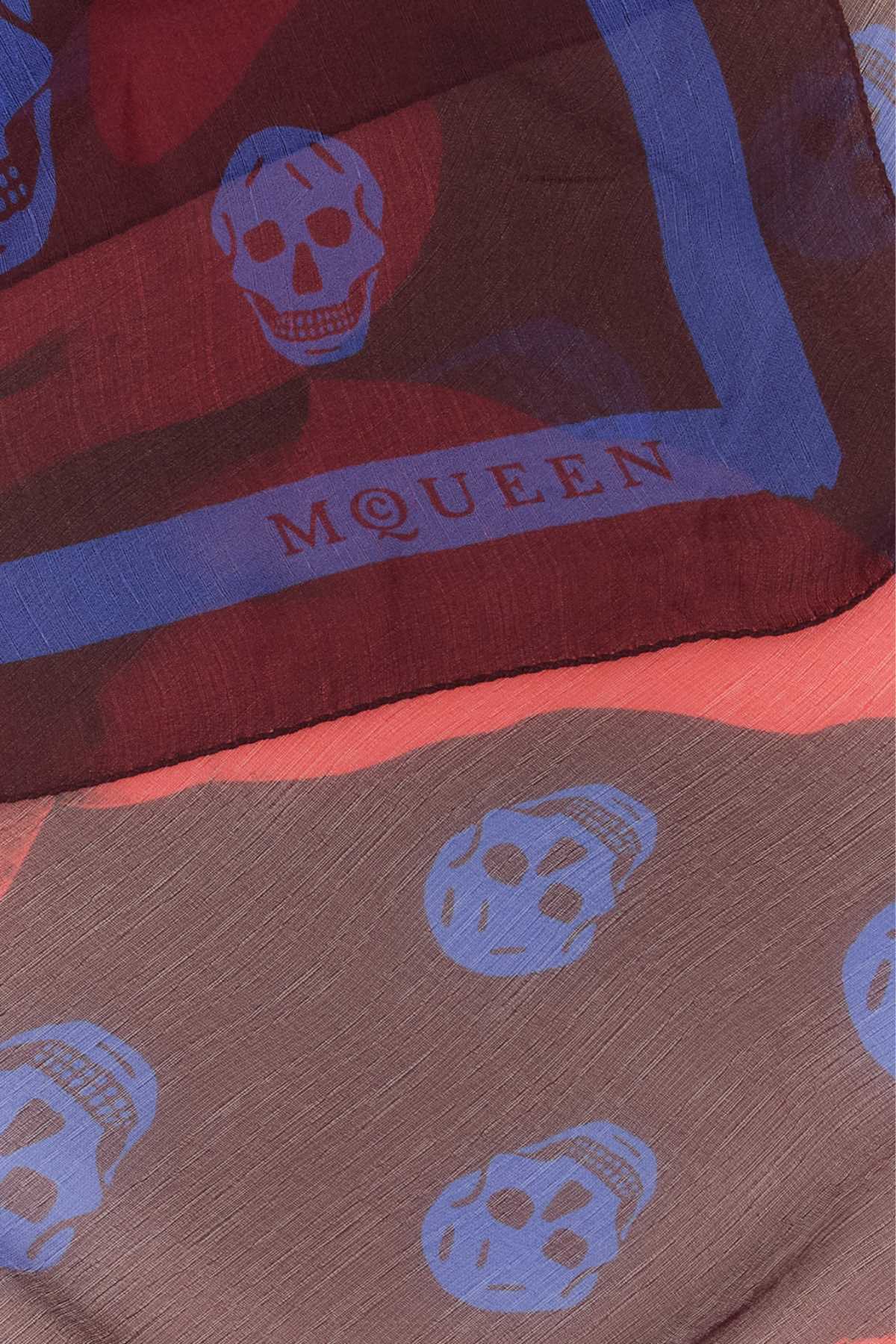 Alexander McQueen Printed Silk Foulard | italist