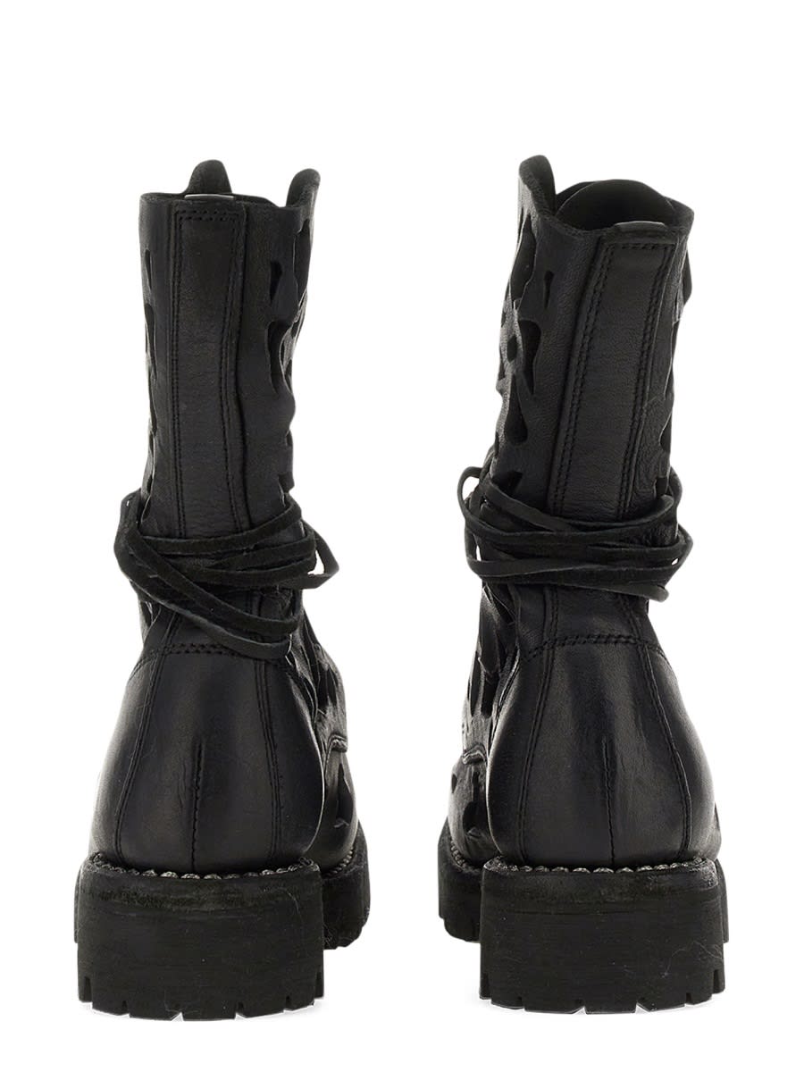 Guidi Ankle Boot With Cut Out Details | italist