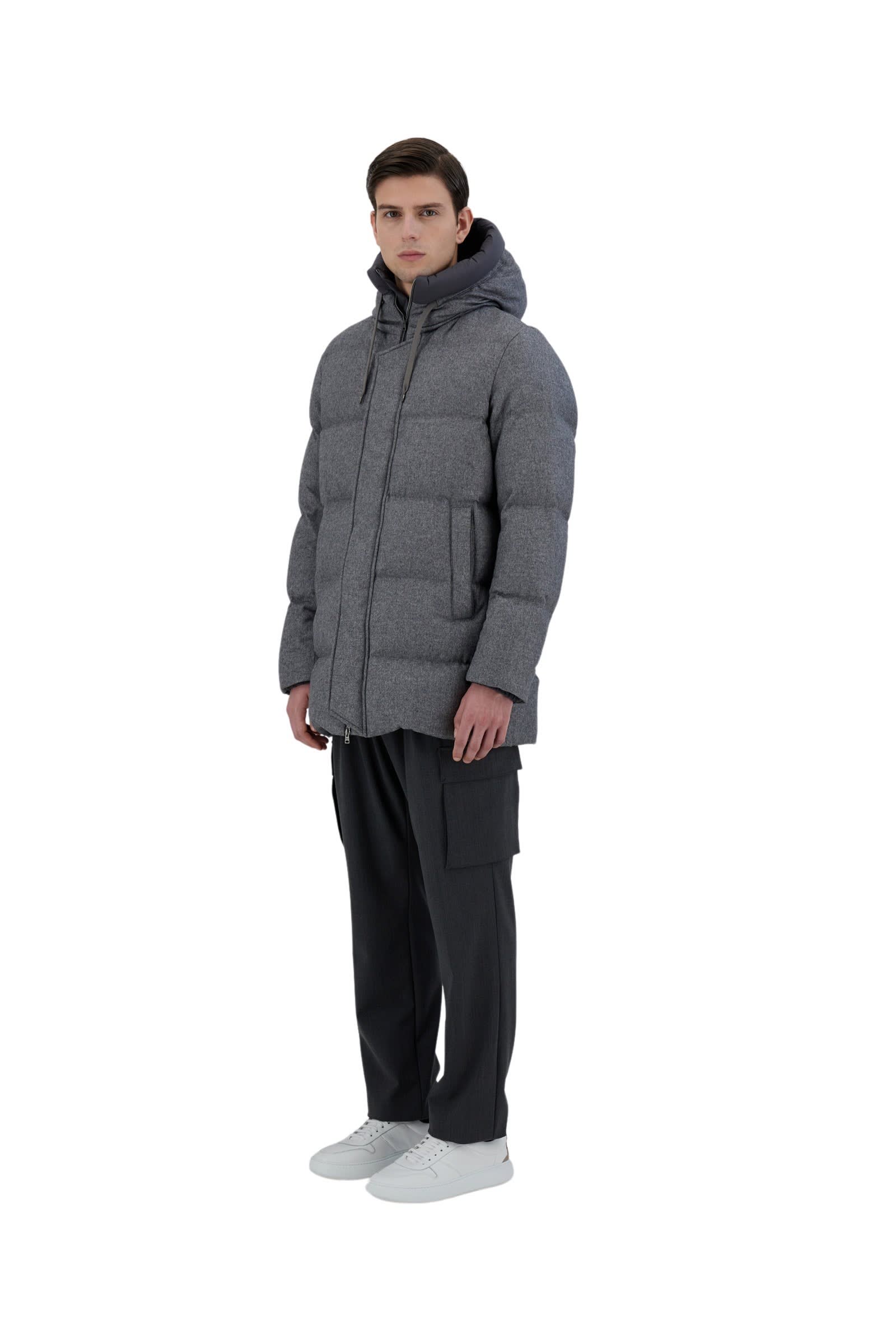 HERNO ホトネック ハファシャケット スハンコル 【関税込】 Herno - Hooded Puffer Jacket