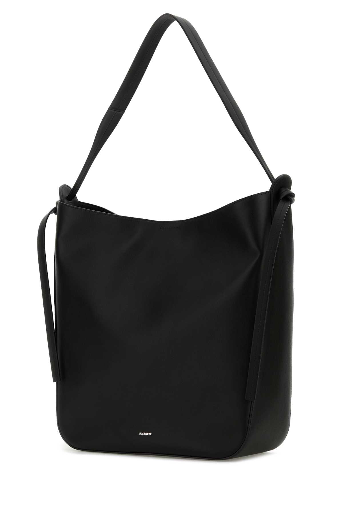 [Jil Sander ] ジルサンダー Black Leather Shopping Bag Jil Sander Black Leather Shopping Bag | italist