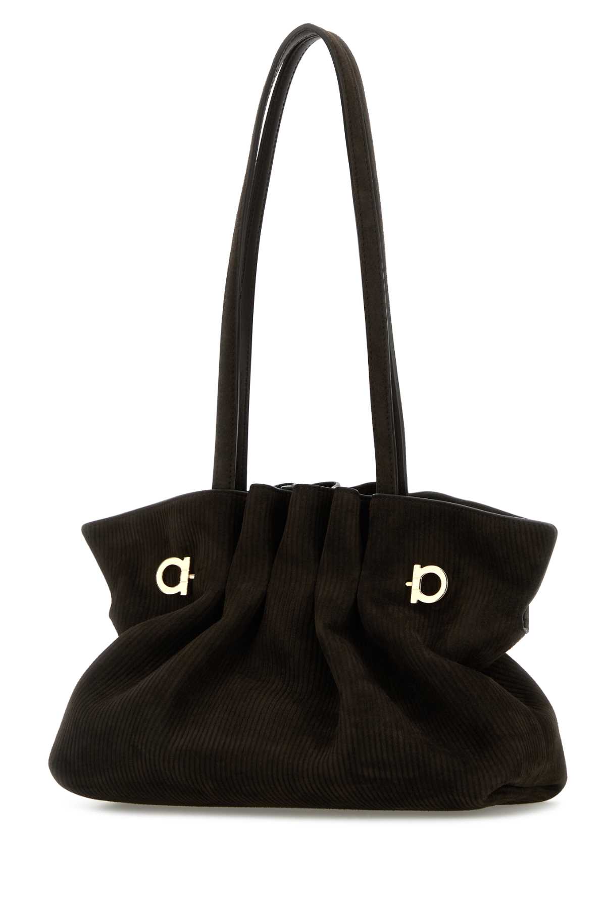 ショルダーバッグ・ポシェット Salvatore Ferragamo Dark Brown Suede Shoulder Bag salvatore ferragamo brown suede shoulder bag | eBay