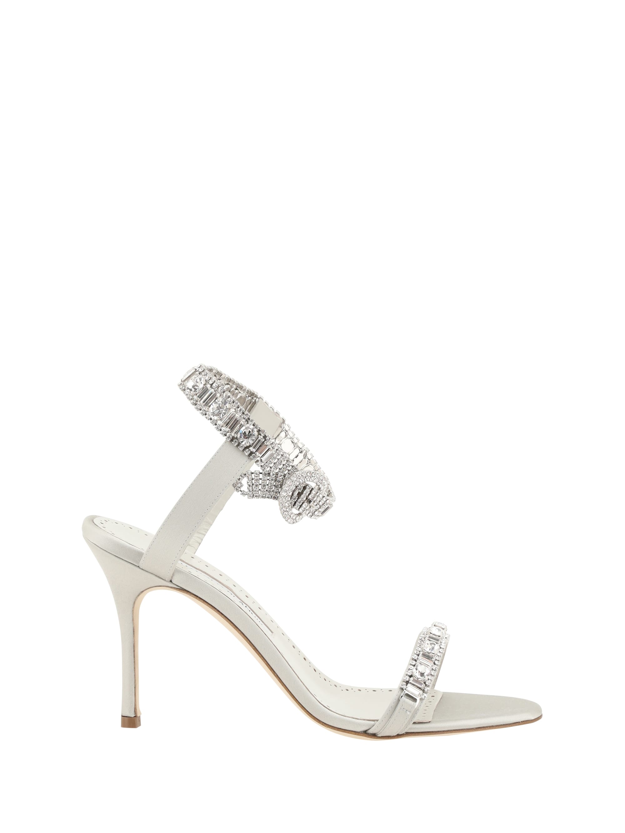 【送料&関税込】Manolo Blahnik Asasan Satin Sandals Manolo Blahnik Asasan Satin Sandals | italist