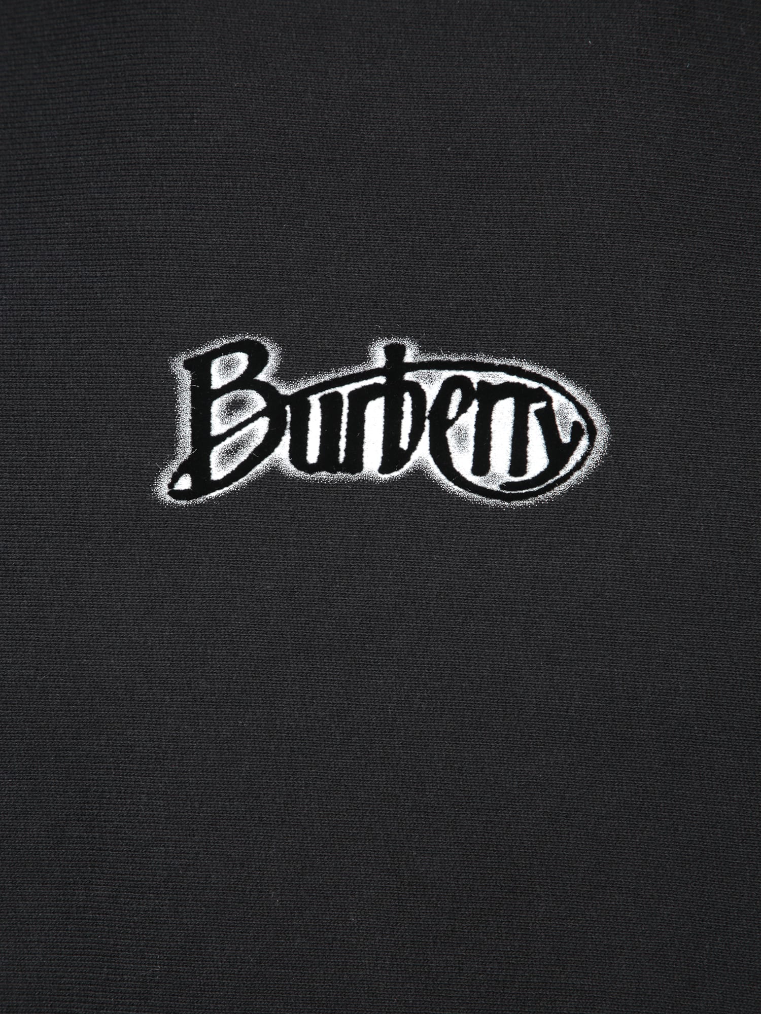 【関税&送料込】Burberry Black Cotton Blend Sweatshirt Burberry Black Cotton Blend Sweatshirt | italist