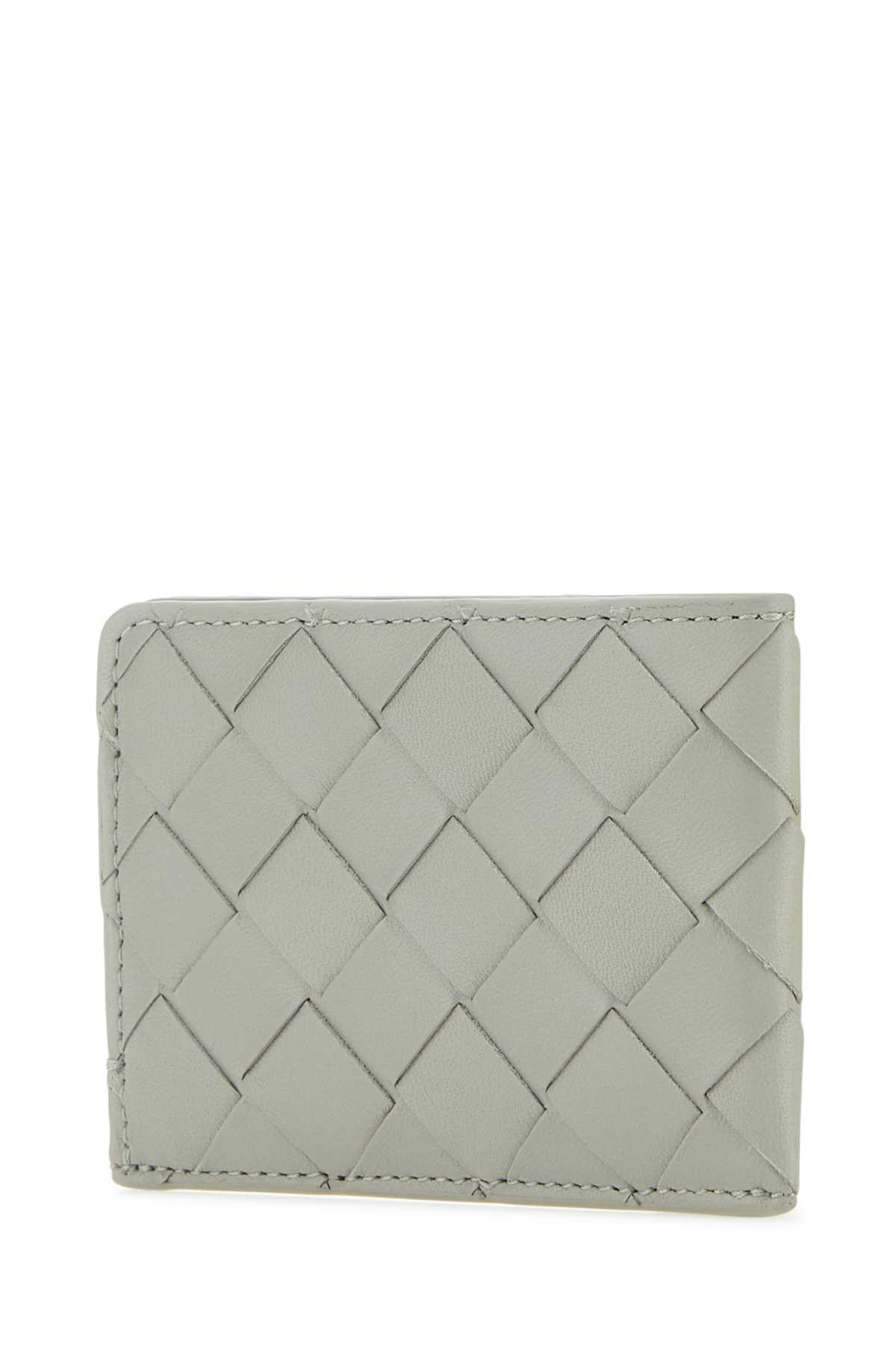 ★BOTTEGA VENETA★ Intrecciato Card Holder Light Grey 162150 Bottega Veneta Intrecciato Card Holder (Gray) 162150 V001N