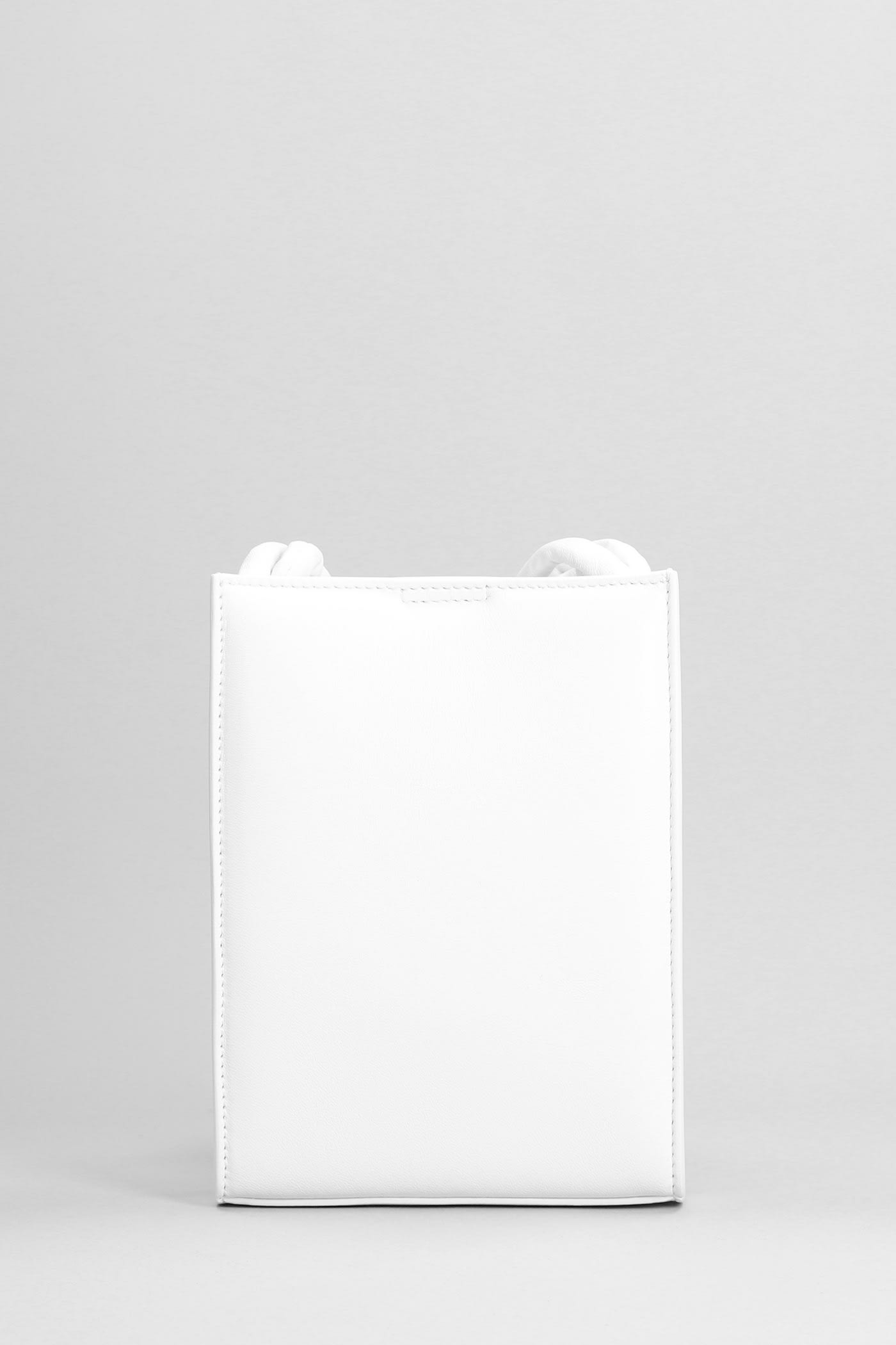【送料&関税込】Jil Sander Ivory Leather Tangle Shoulder Bag JIL SANDER Tangle Small Shoulder Bag | Sam Malouf Authentic