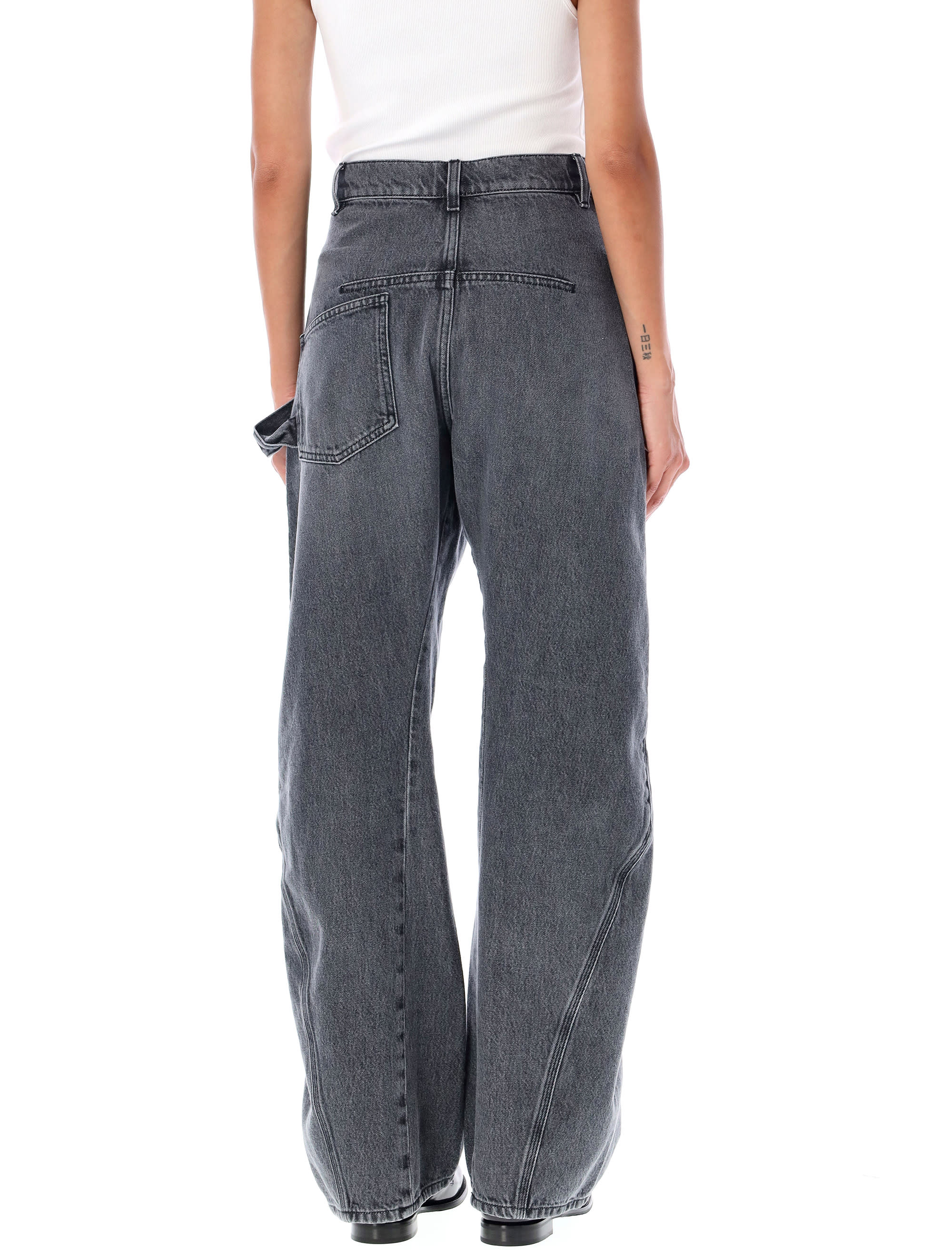 J.W. Anderson Twisted Workwear Jeans | italist