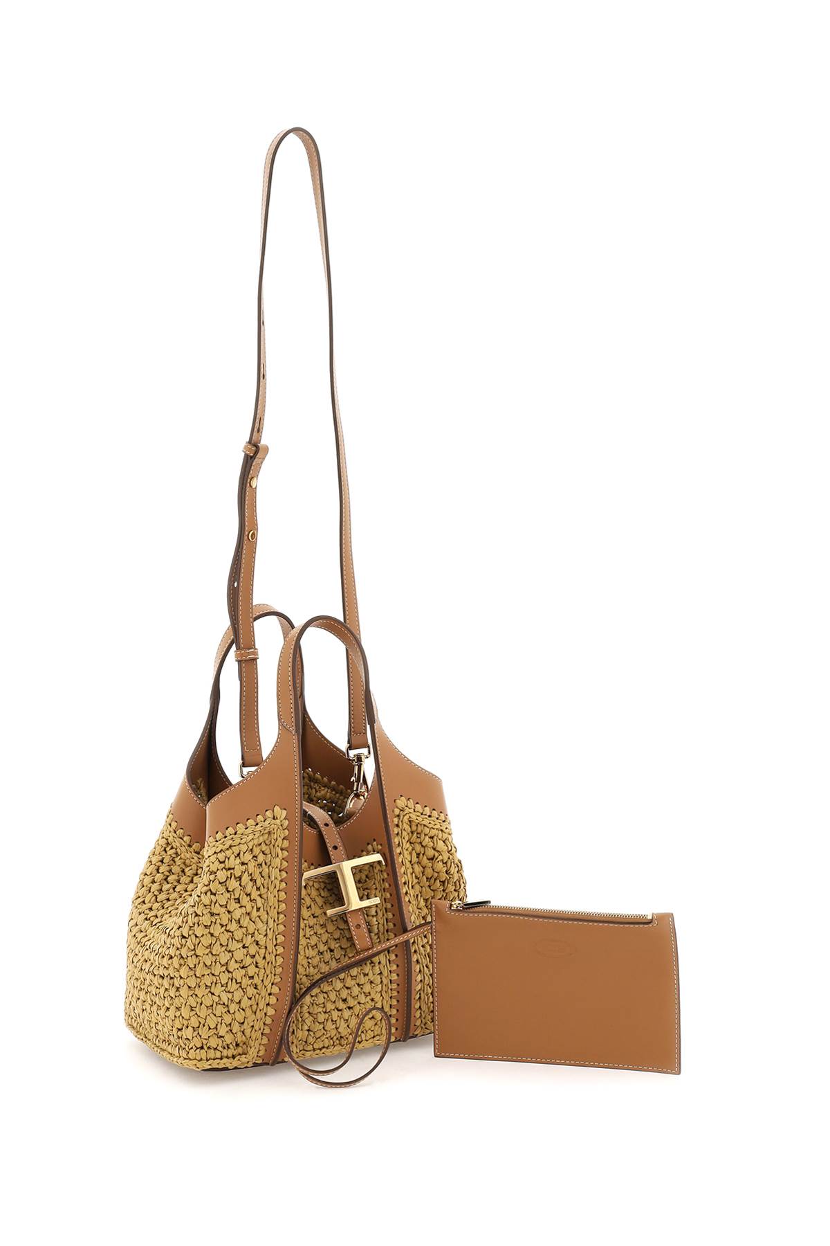 Tod's Tote Bag In Raffia And Leather | italist