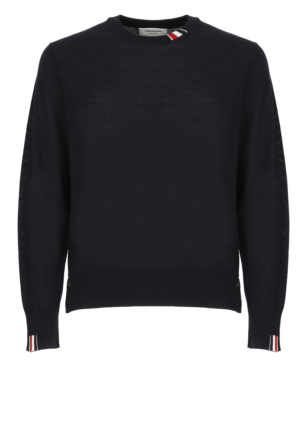 【送料&関税込】Thom Browne Virgin Wool Crew-neck Sweater Thom Browne Virgin Wool Crew-neck Sweater | italist, ALWAYS