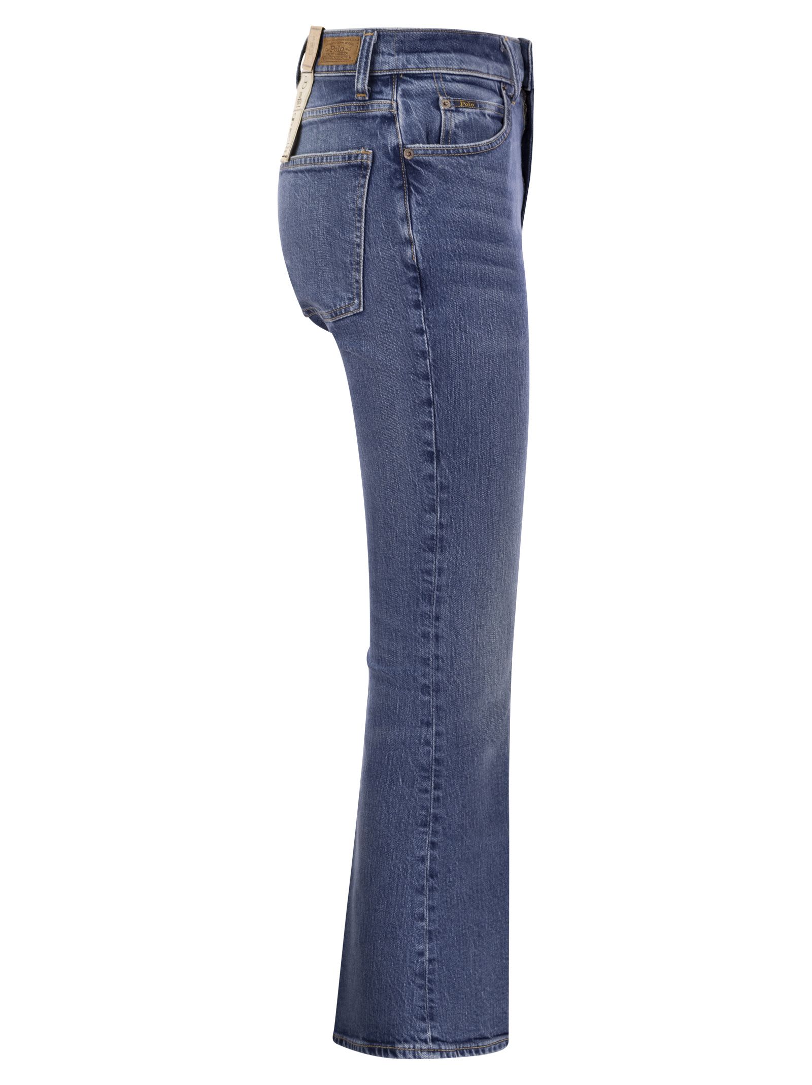 Polo Ralph Lauren Short And Flared Jeans | italist Polo Ralph Lauren Short And Flared Jeans | italist