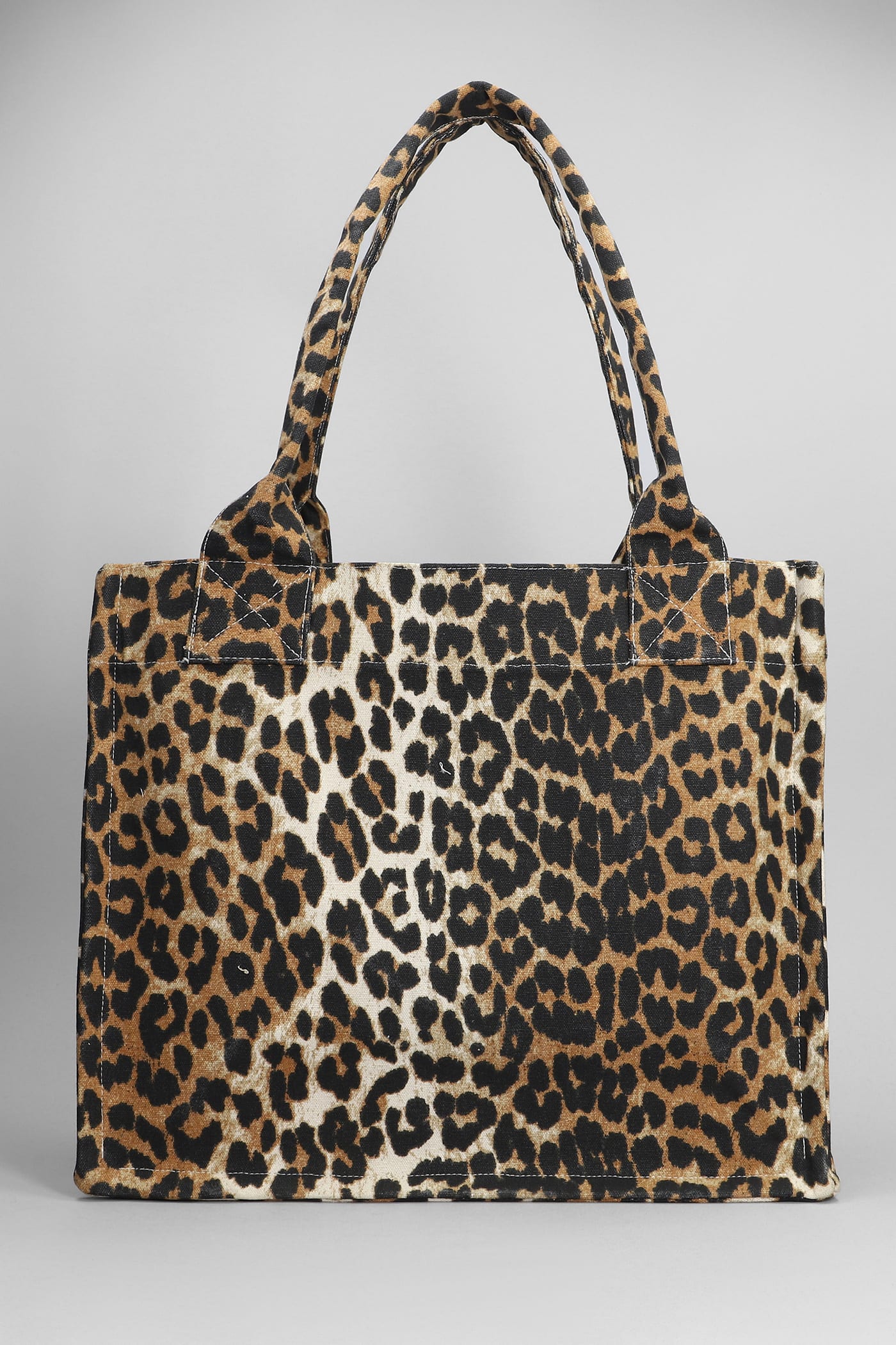 Ganni Large Logo Easy Printed Shopper Bag | italist, ALWAYS