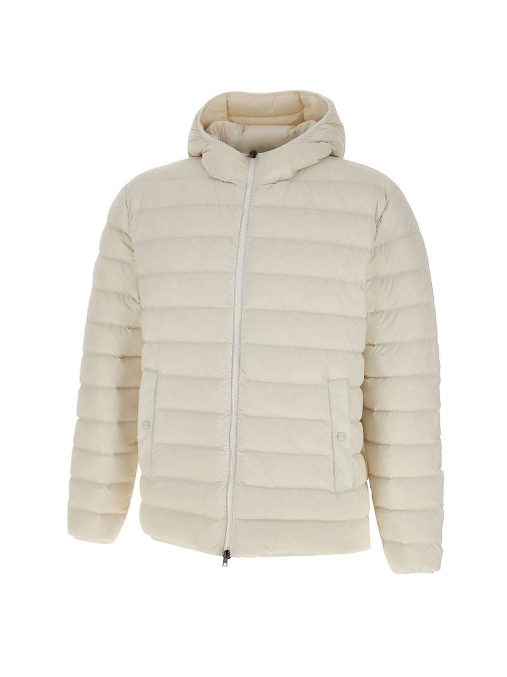 Herno Hooded Quilted Zip-up Down Jacket | italist