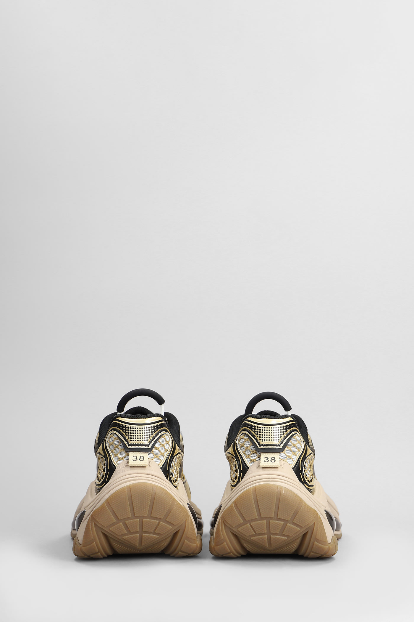 Ash Dragon Sneakers In Gold Leather And Fabric | italist, ALWAYS