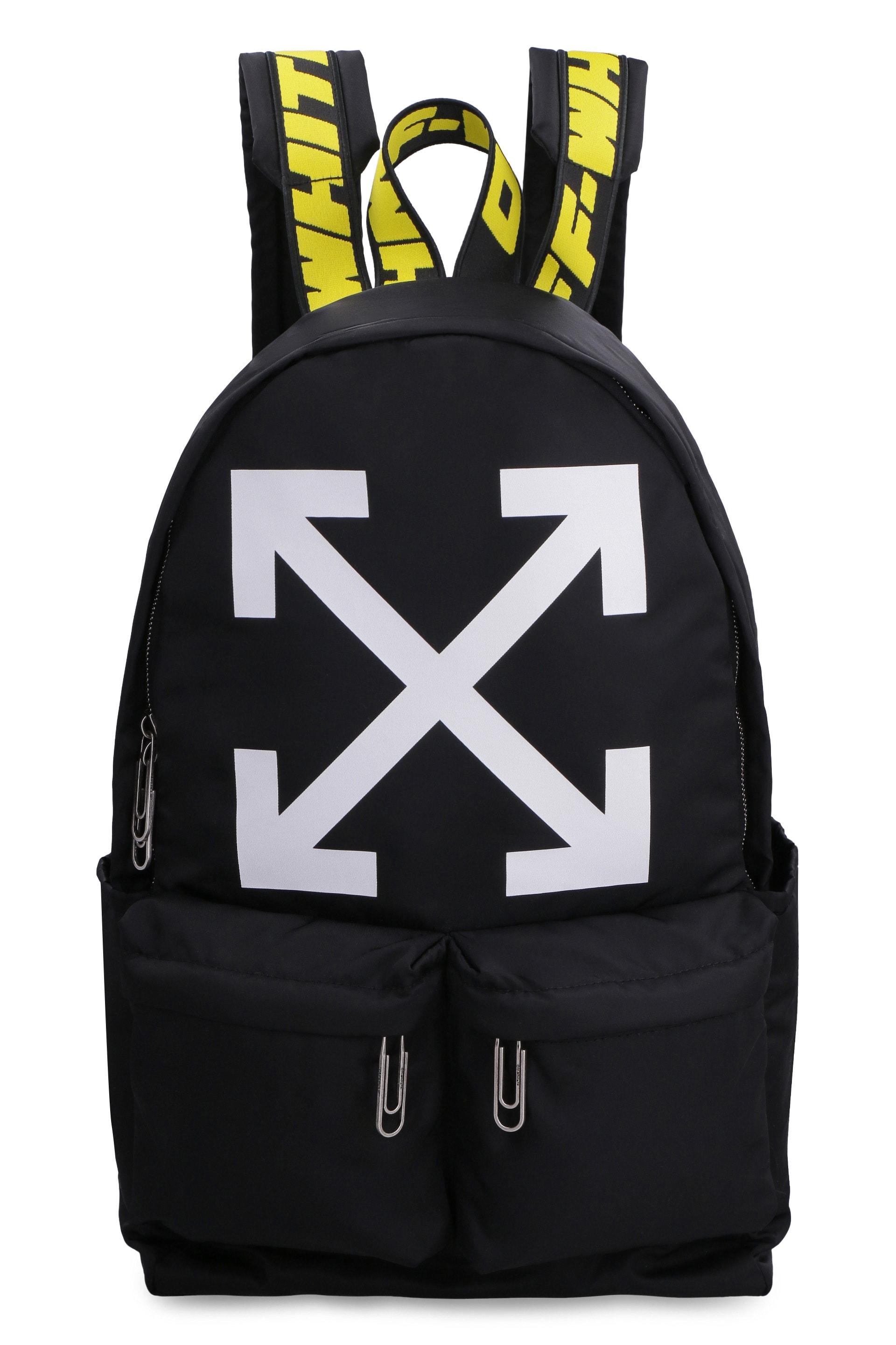 Off-White Arow Tuc 37 フォールドオーバー バックパック OFF-WHITE Arrow Tuc Backpack Black - FW22 - US