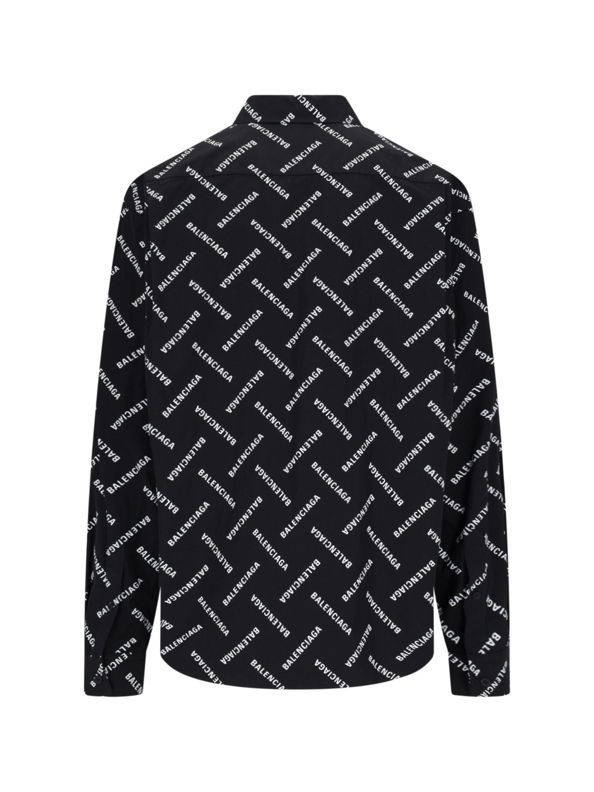 BALENCIAGA ブラック の ウィメンズ ALLOVER LOGO Balenciaga All Over Logo Dress in Black & White | FWRD