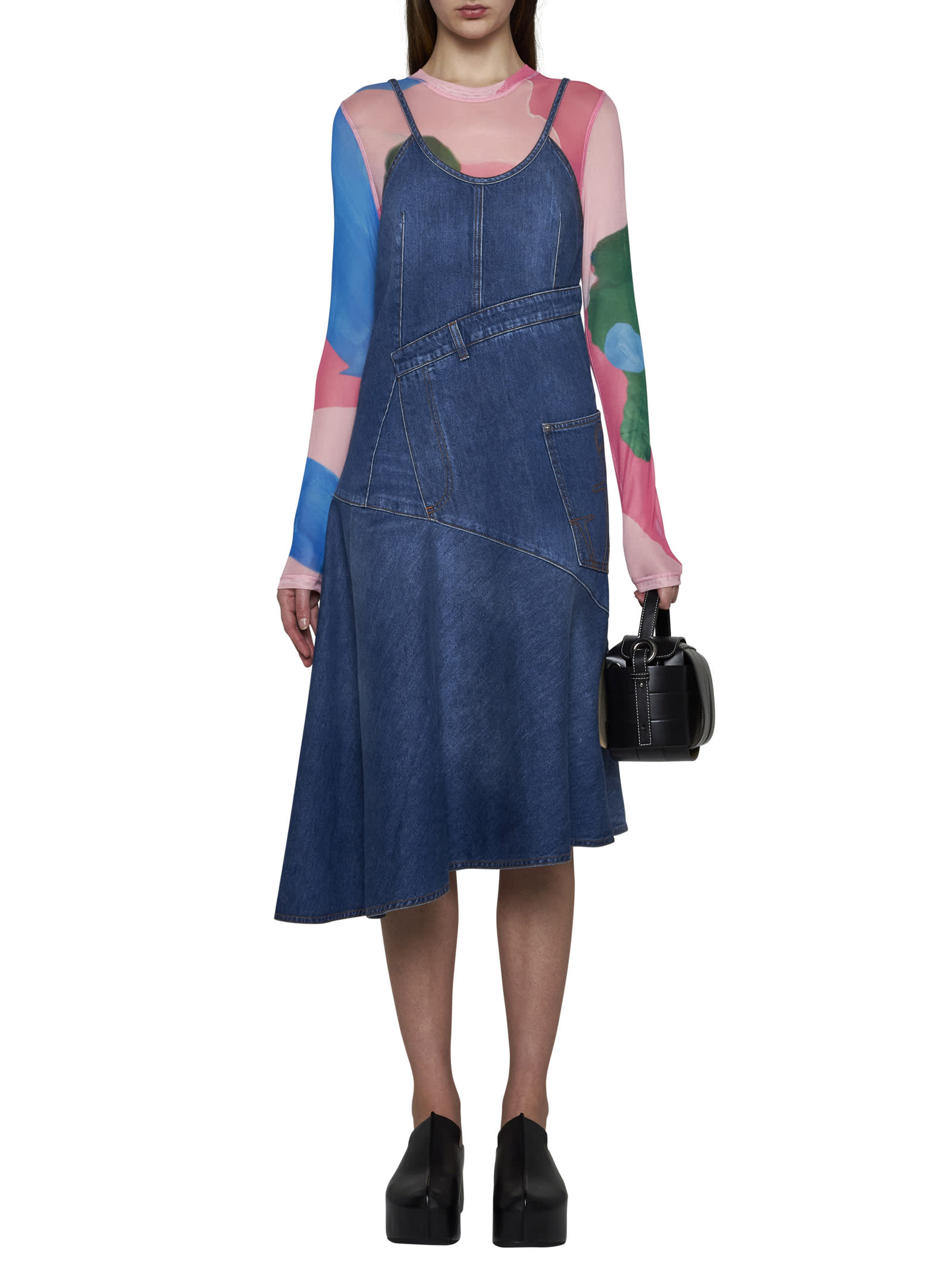 【送料&関税込】J.W. Anderson Blue Cotton Dress J.W. Anderson Blue Cotton Dress | italist