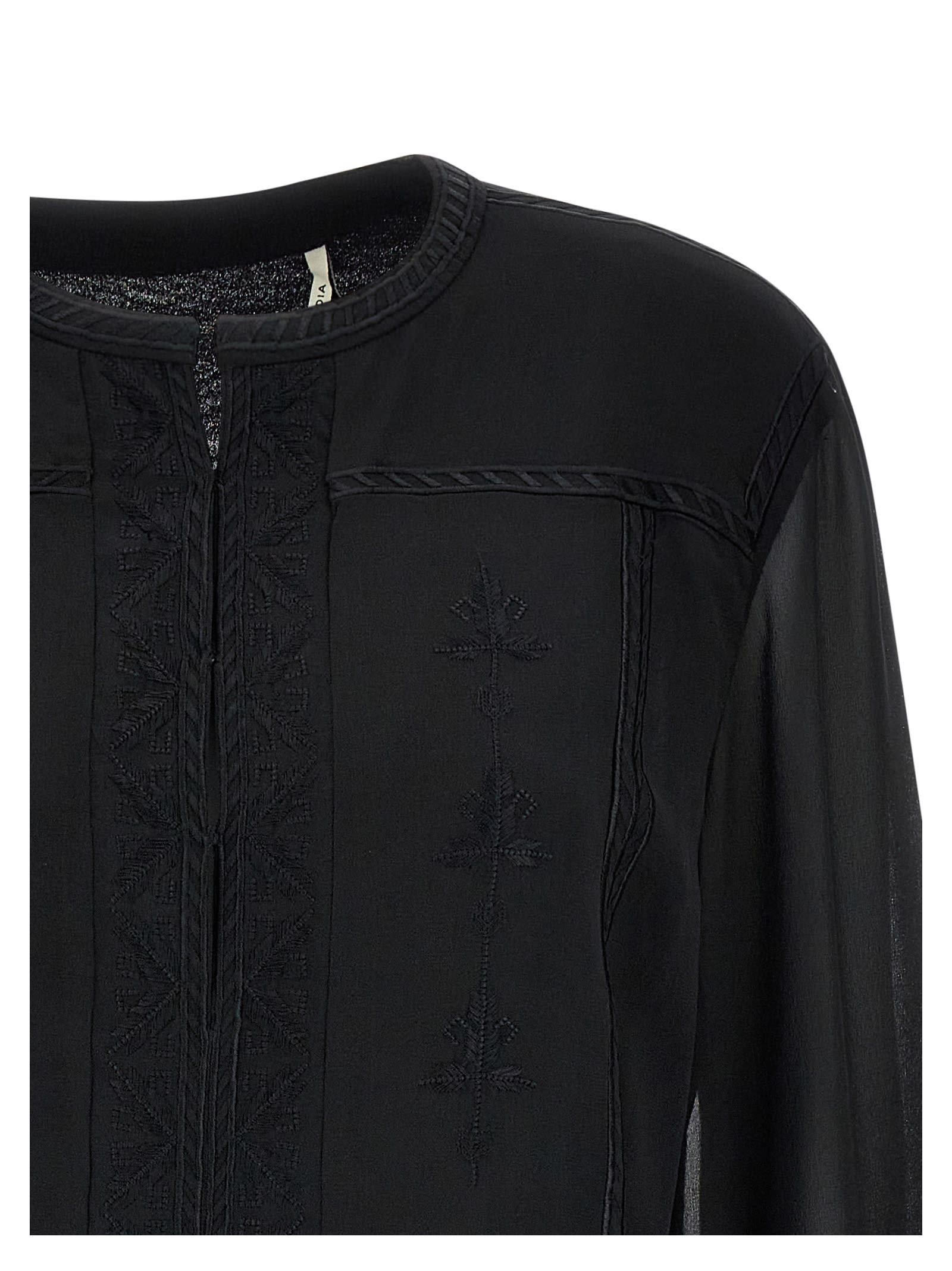 【関税込み】ISABEL MARANT Oaria' dress ISABEL MARANT Oaria Mini Dress | Black | FARFETCH