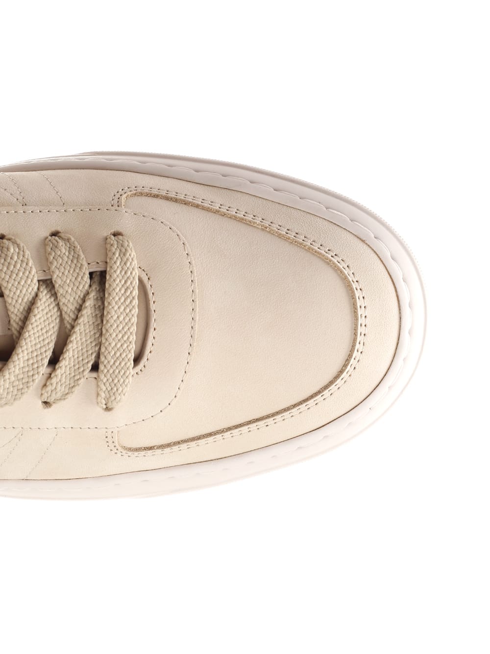 完全必至＊MONCLER＊Monclub Low Sneakers In Leather Moncler Monclub Leather Sneakers | Neutrals | FARFETCH
