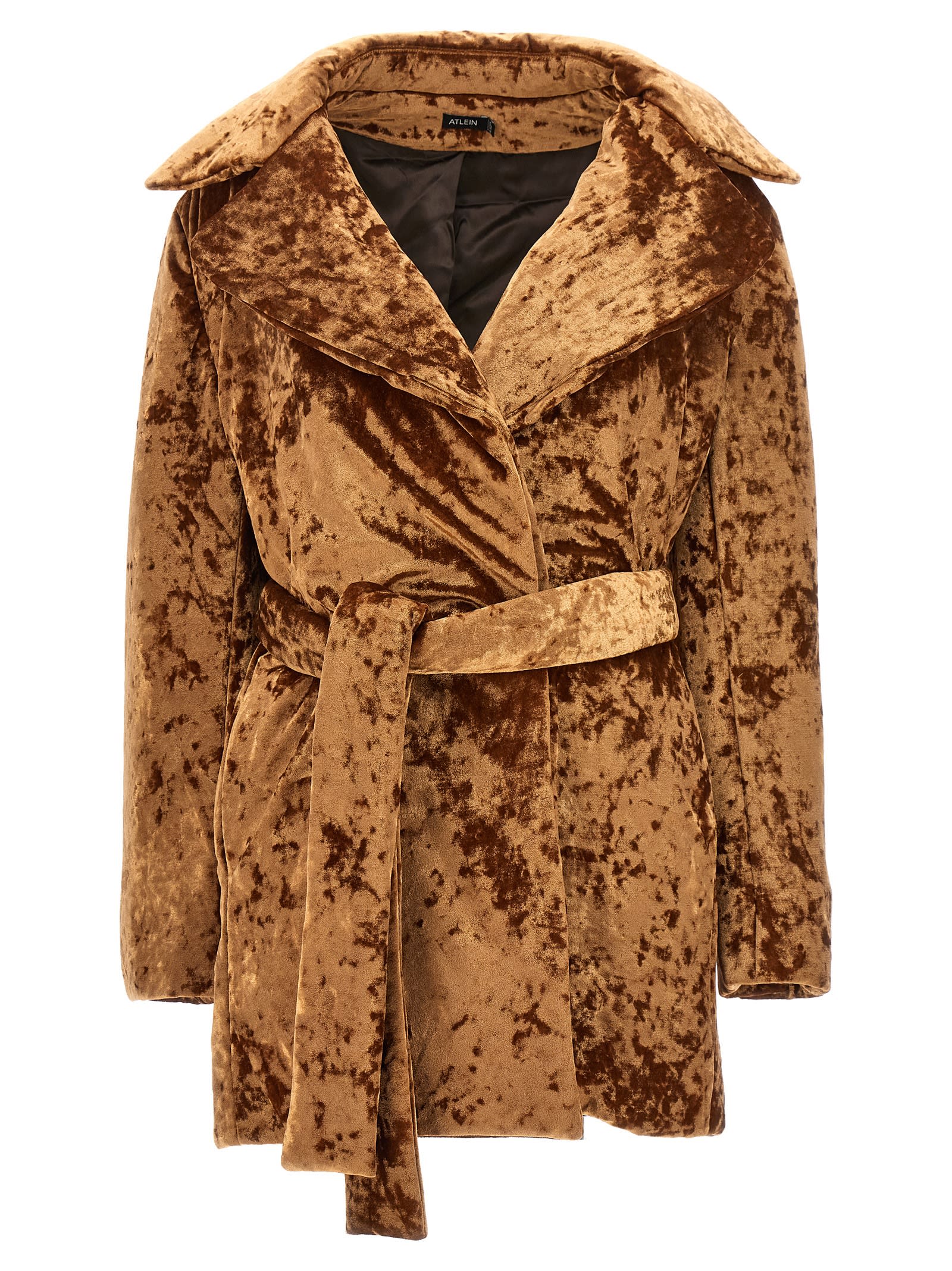 コート ATLEIN FW23 'Crushed velvet' coat (M04233TJ23 C0907) Atlein 'crushed velvet' coat available on julian-fashion.com