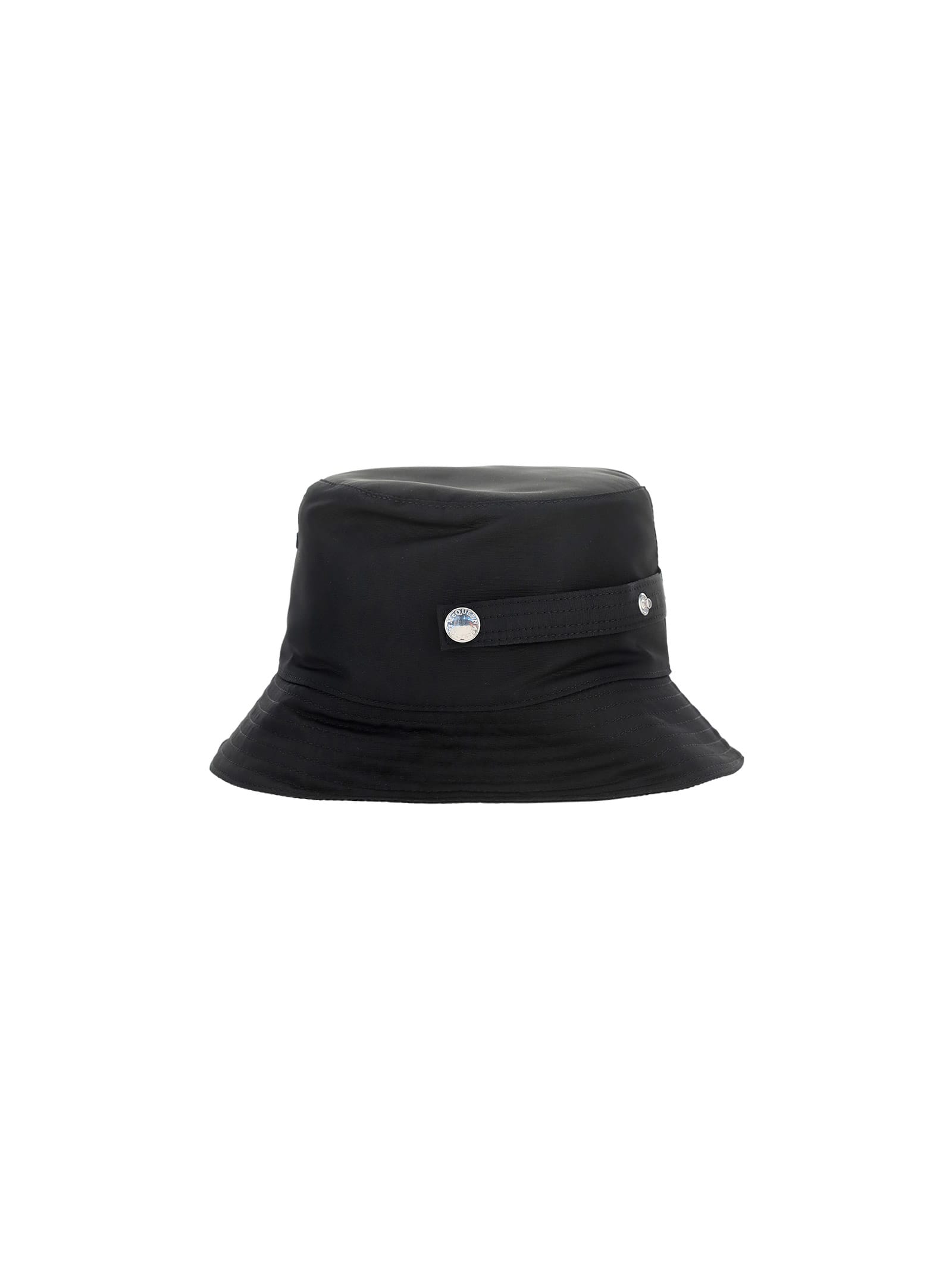 【送料&関税込】Alexander McQueen Bucket Hat With Logo Alexander McQueen logo-print Bucket Hat | Grey | FARFETCH