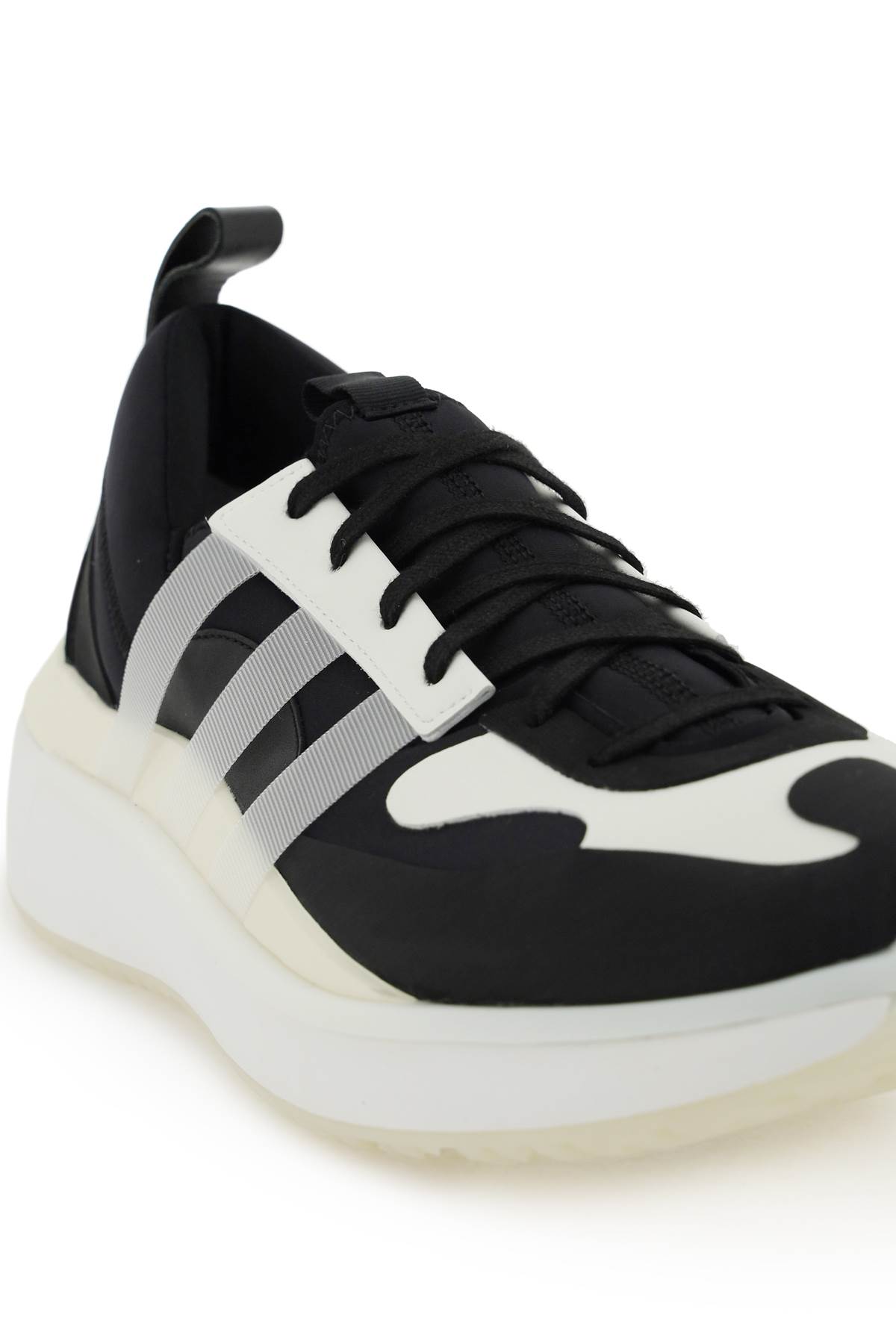 スニーカー Y-3 FW22 COZY QISAN SNEAKER (HR1962_BLACK/CWHITE) adidas Y-3 Qisan Cozy Black Core White Cream White Men's