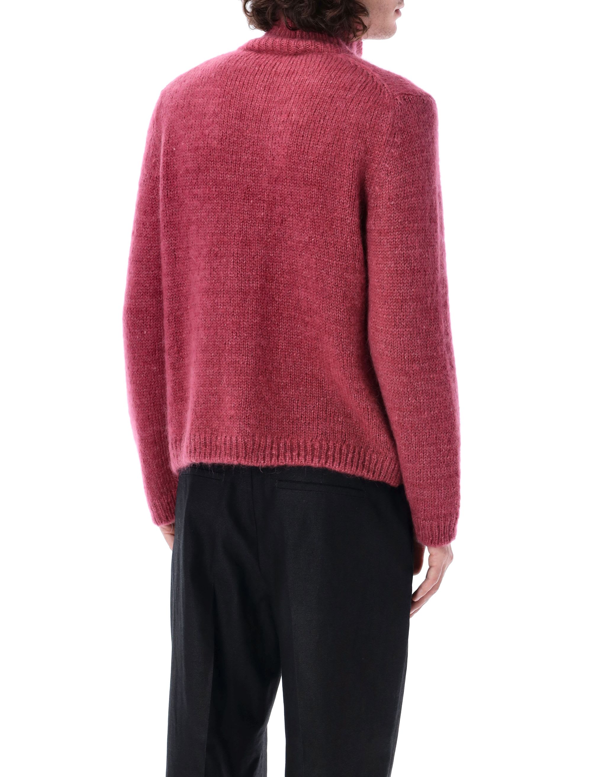 トップス OUR LEGACY FLOAT FUNNEL Our Legacy - Float Funnel Uncut Ruby Softest Mohair Silk