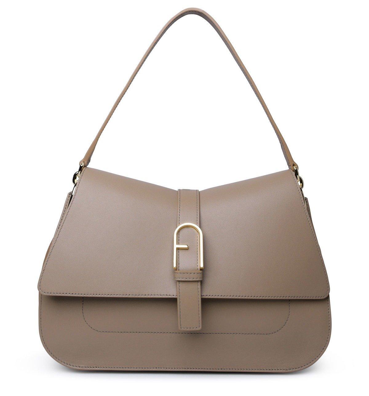 ショルダーバッグ・ポシェット Furla  Flow Logo Plaque Tote Bag Furla Flow Logo Plaque Tote Bag | italist