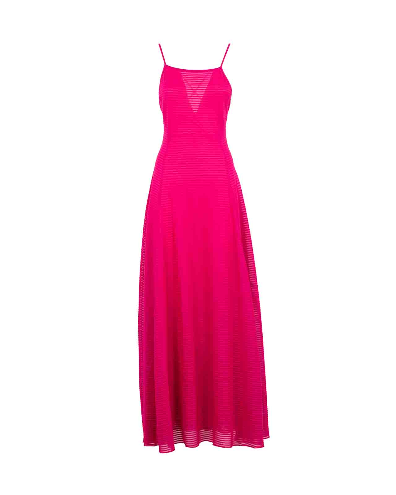 emporio armani dresses fuchsia