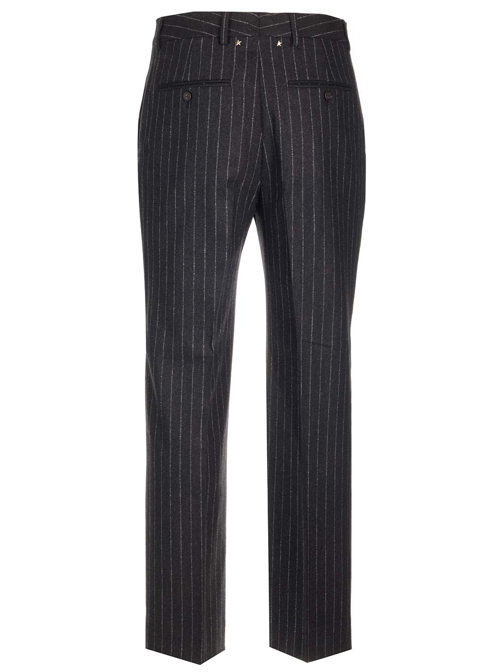 Golden Goose Pinstripe Wool Trousers | italist