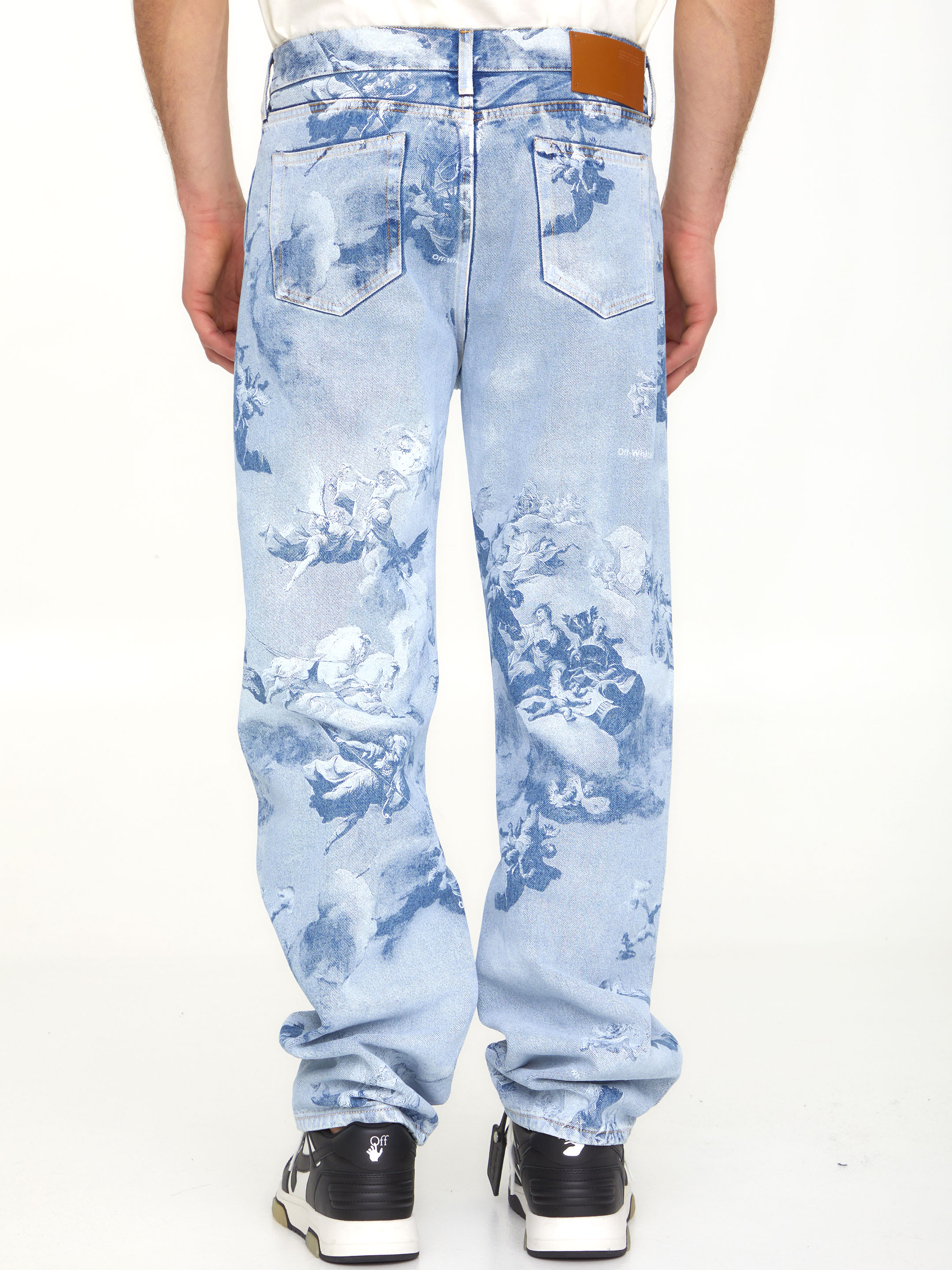 C428-68 イタリア製 OFF-WHITE オフホワイト デニム 24 C428-68 イタリア製 OFF-WHITE オフホワイト デニム 24