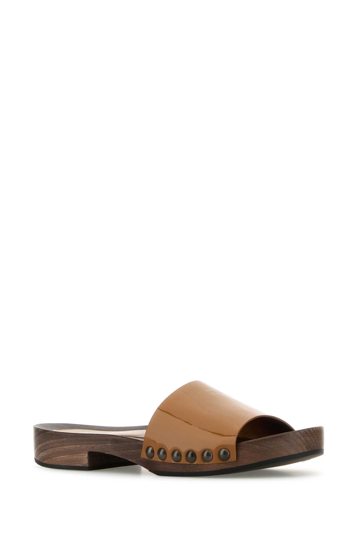 サンダル・ミュール MIUMIU CAMEL LEATHER CLOGS Miu Miu Camel Leather Clogs | italist