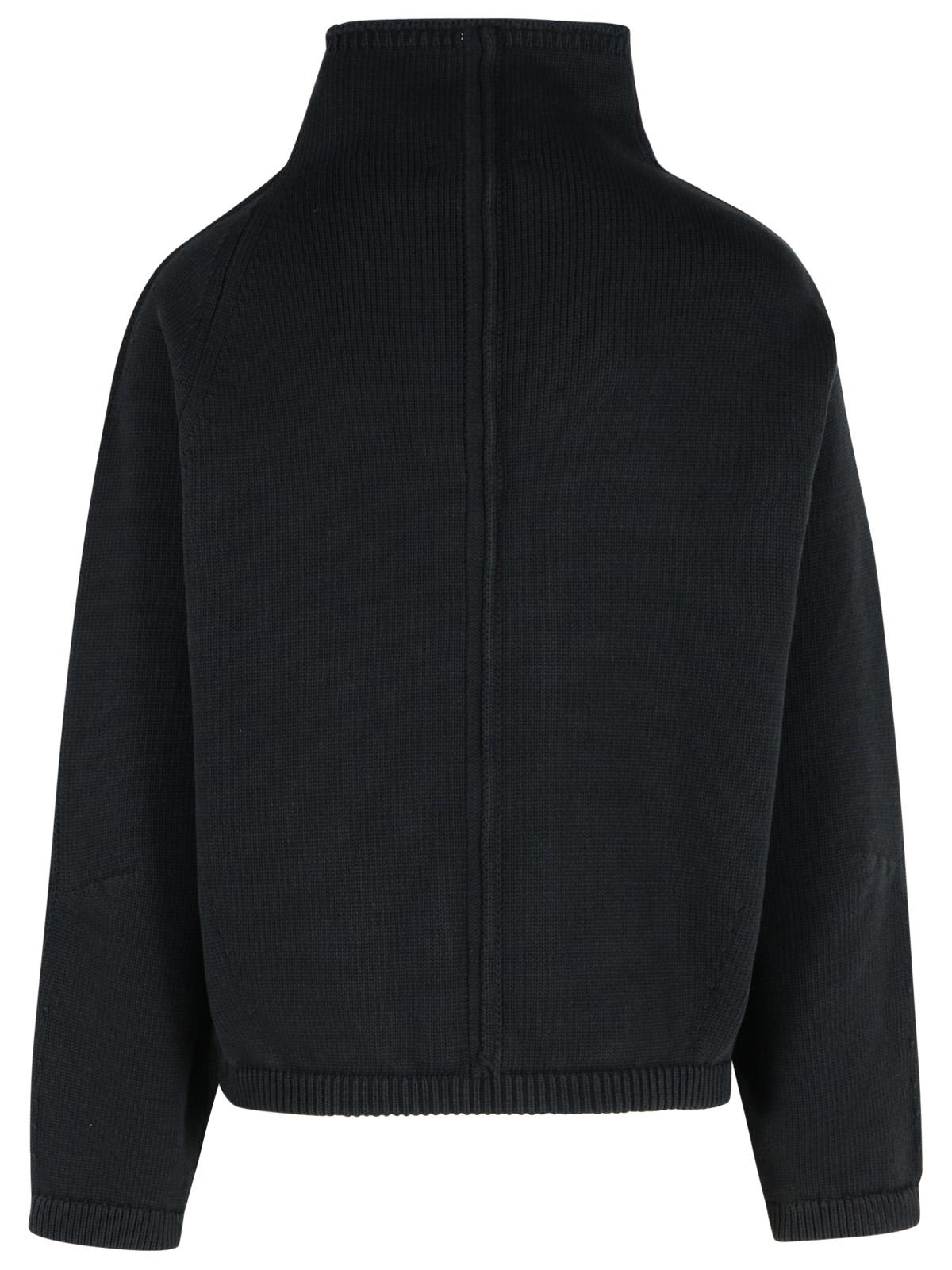 DRIES VAN NOTEN BLACK カーディガン Dries Van Noten 'metro' Black Cotton Blend Cardigan | italist