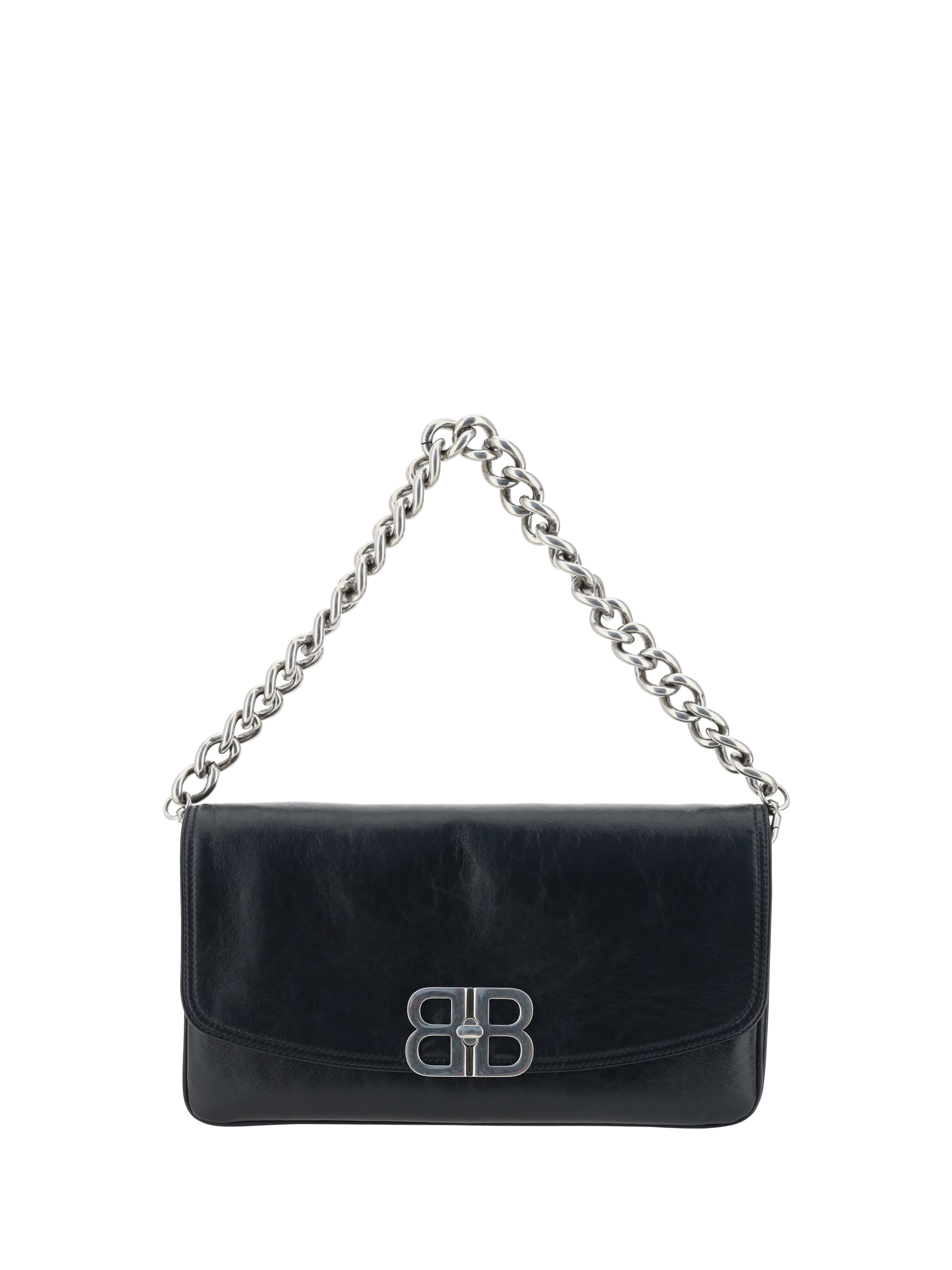 【送料&関税込】Balenciaga Lady Flap Shoulder Bag In Taupe L Balenciaga Lady Flap Shoulder Bag In Taupe Leather | italist