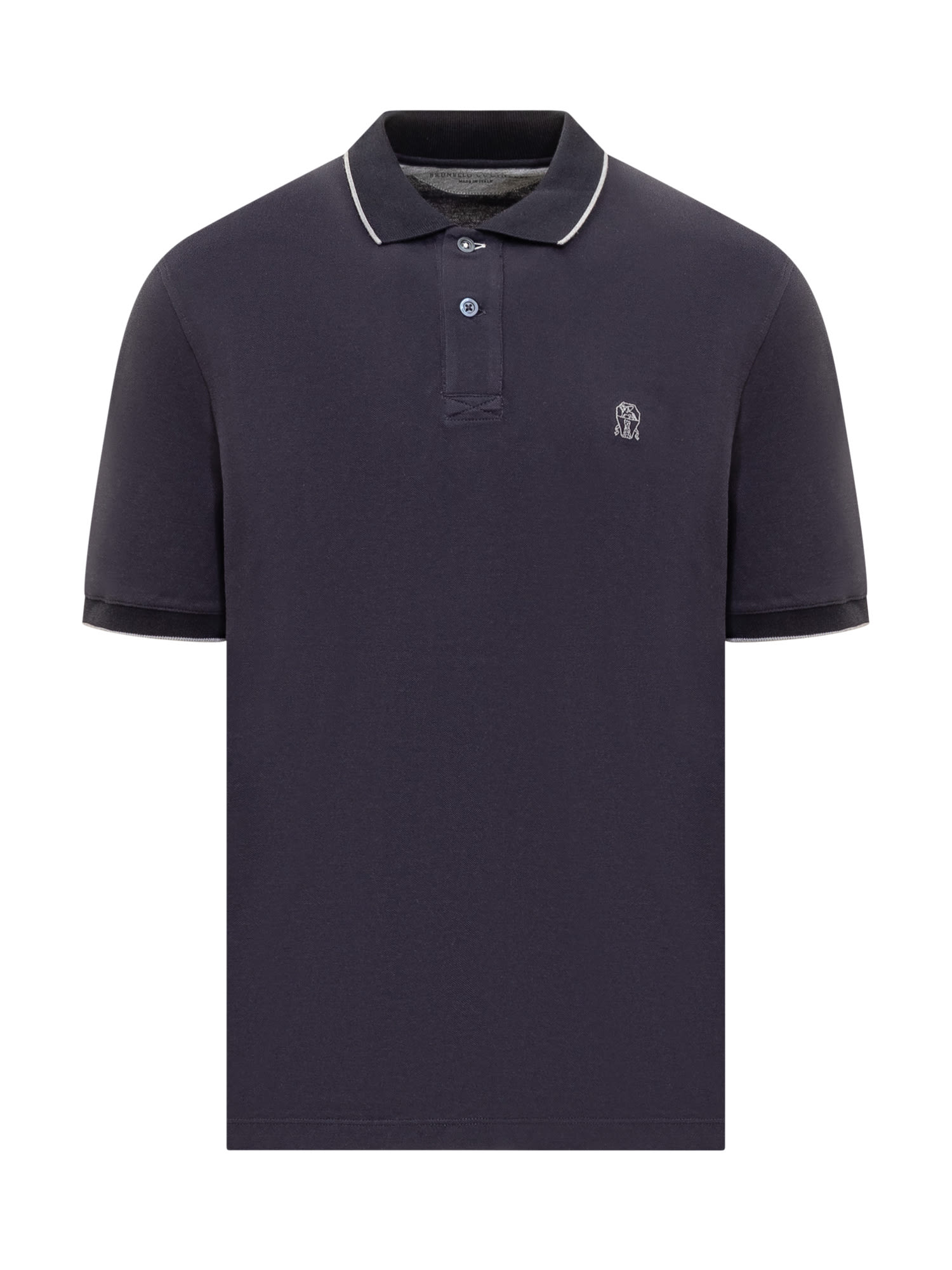 Tシャツ・カットソー BRUNELLO CUCINELLI SS25 POLO (M2L00315 C2361) Brunello Cucinelli Polo With Logo | italist