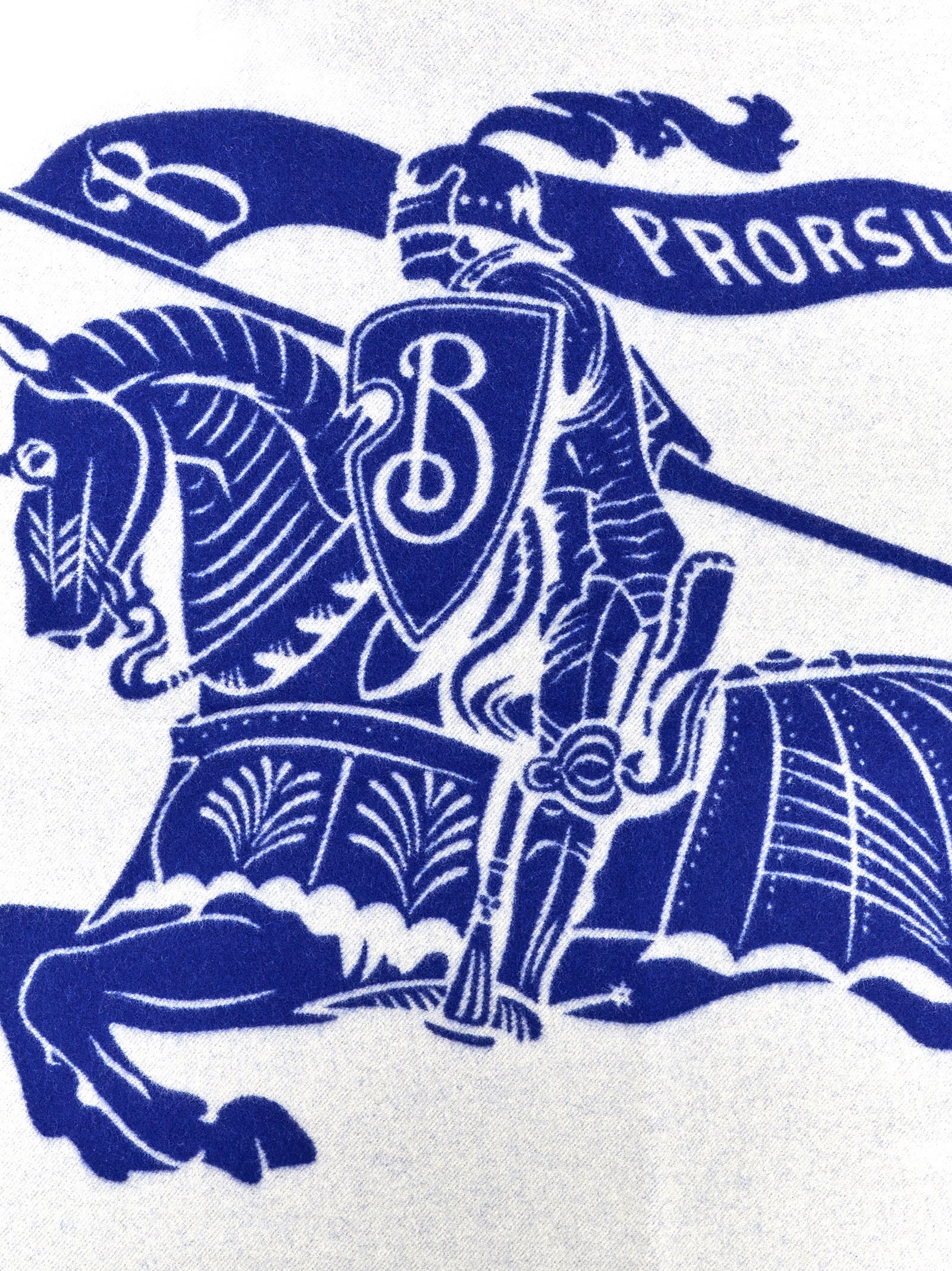 Burberry 'equestrian Knight Design' Blanket | italist