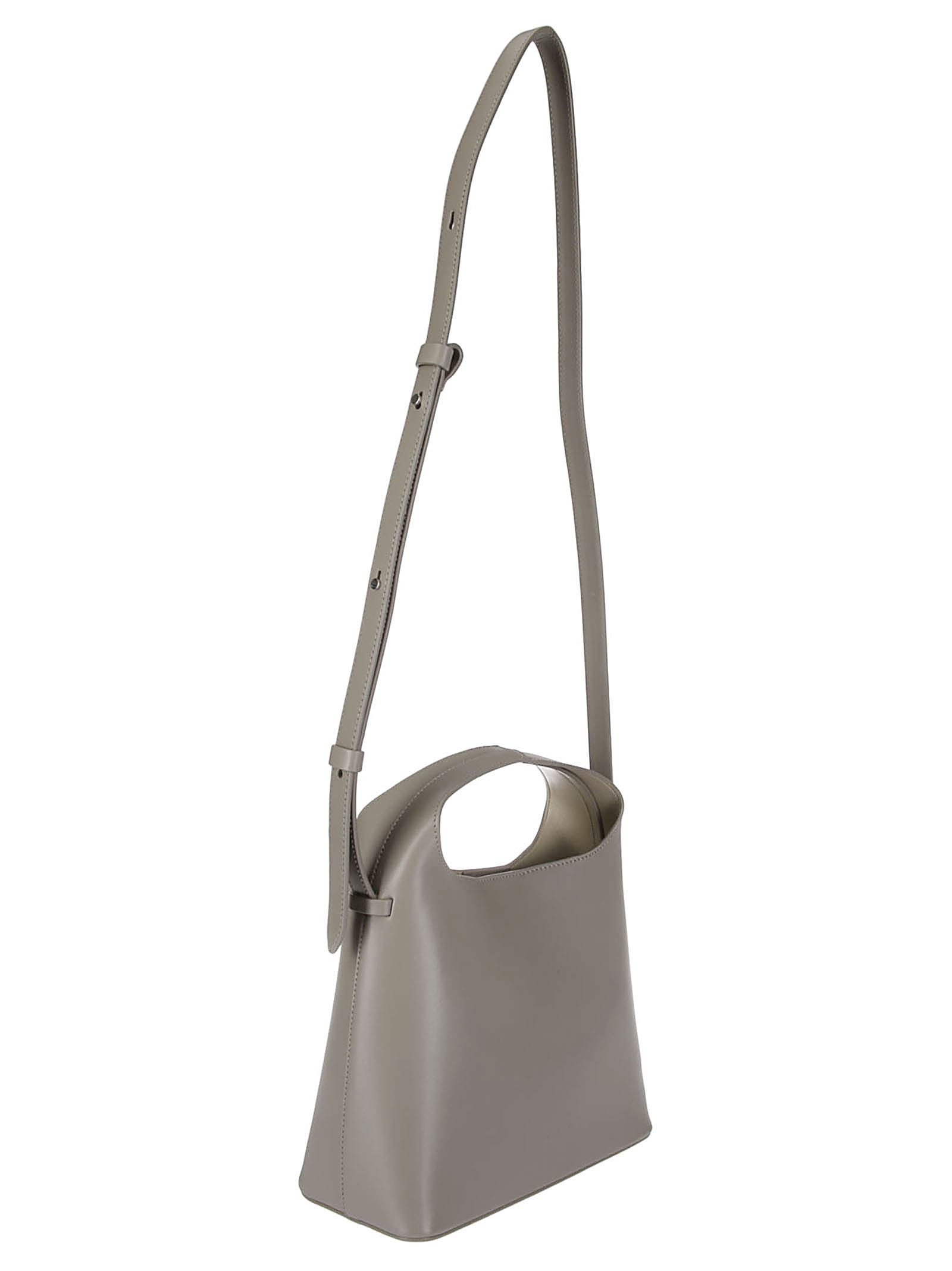 Aesther Ekme Sway Top-Handle Leather Bag