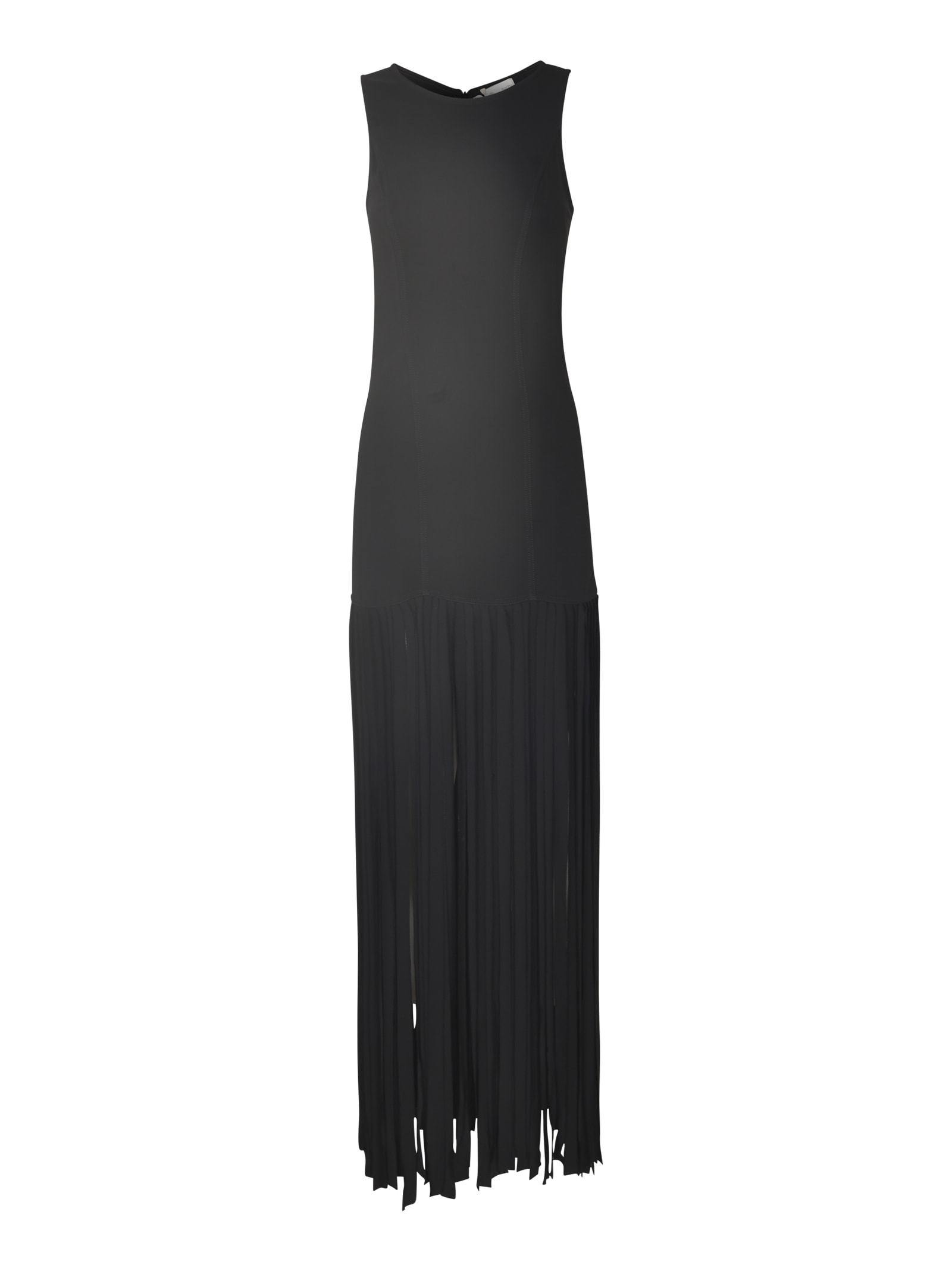 fringed long dress