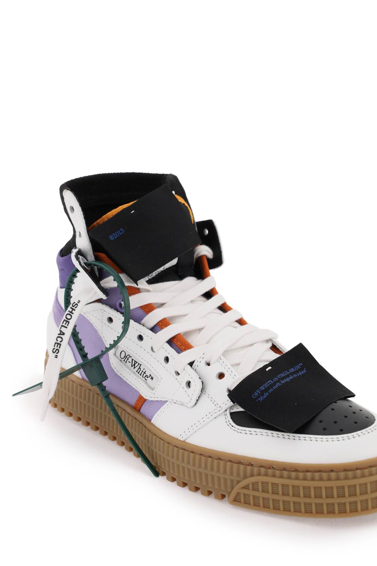 Off-White c/o Virgil Abloh 3.0 Off Court Lace-up Sneakers in Blue