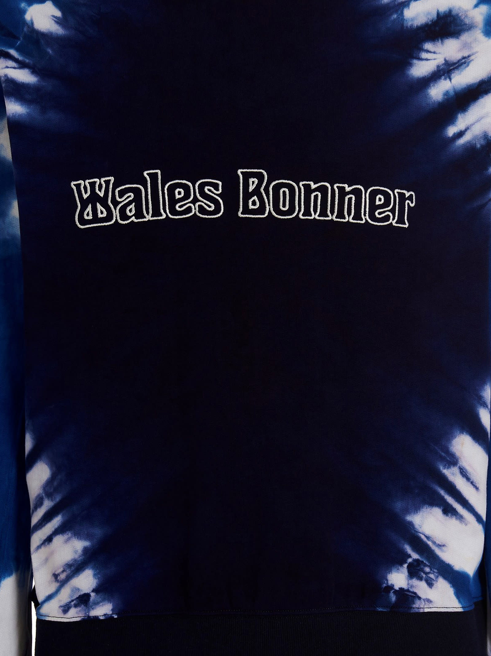 スウェット・トレーナー WALES BONNER Logo embroidery tie dye sweatshirt Wales Bonner Logo Embroidery Tie Dye Sweatshirt | italist