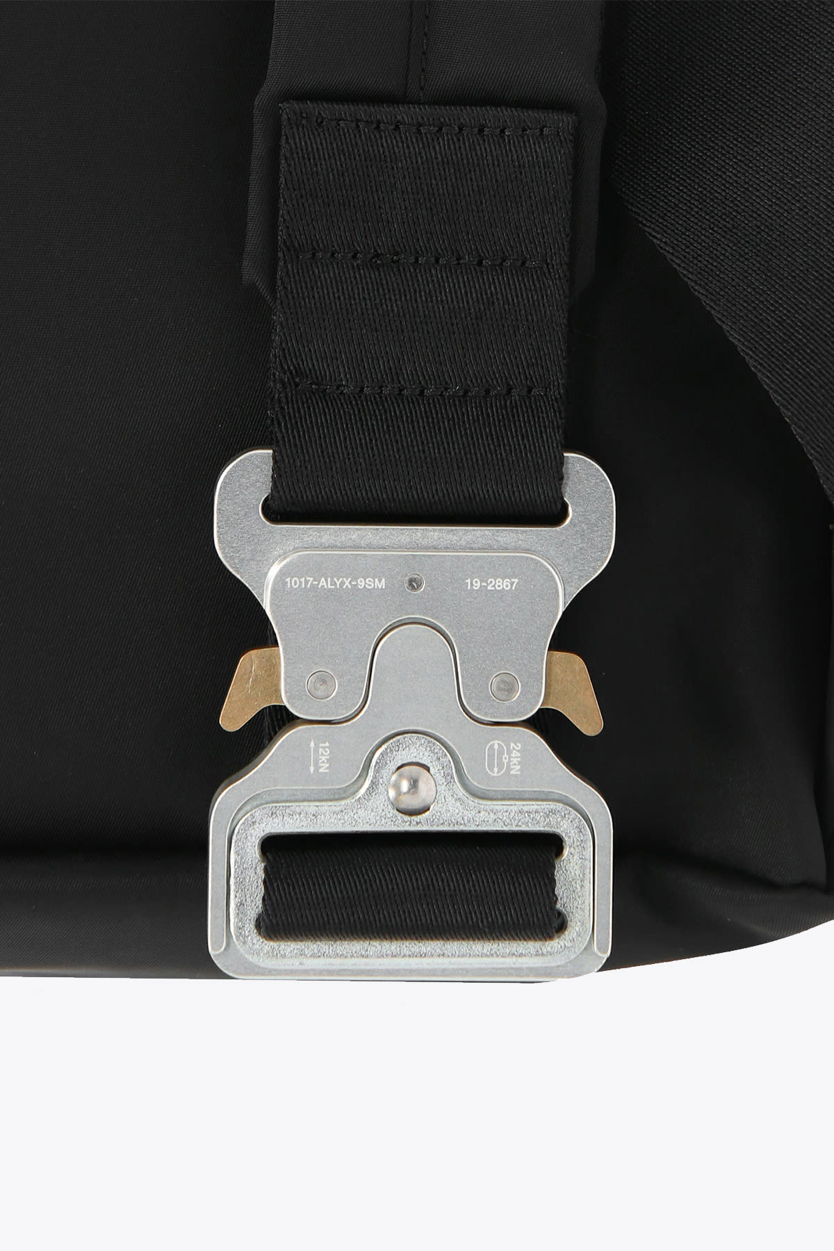 1017 ALYX 9SM Oversize Tank Backpack Black nylon