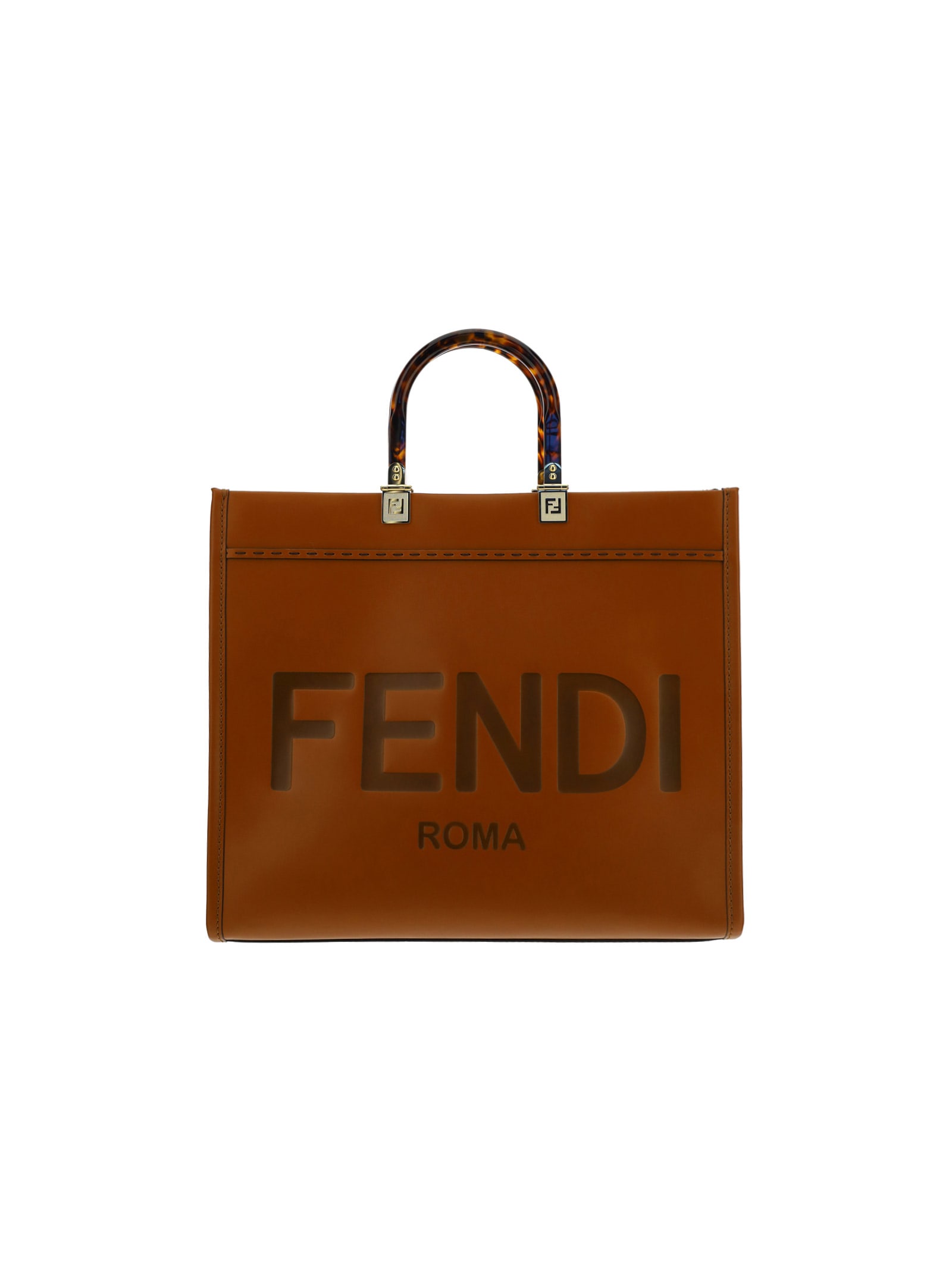 【関税込み】fendi 'FF' shopping bag FF Shopping Bag Medium Fabric Blue | Fendi