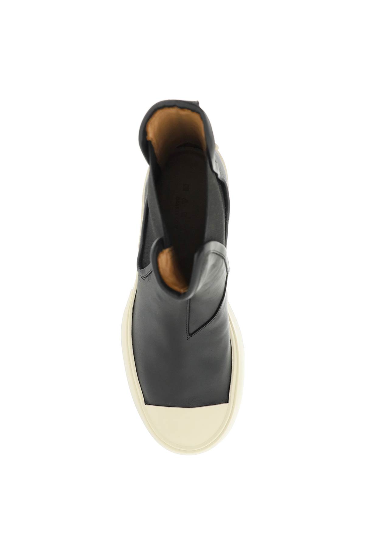 【送料&関税込】Marni pablo Slip-on Boot Black leather Pablo sabot | Marni