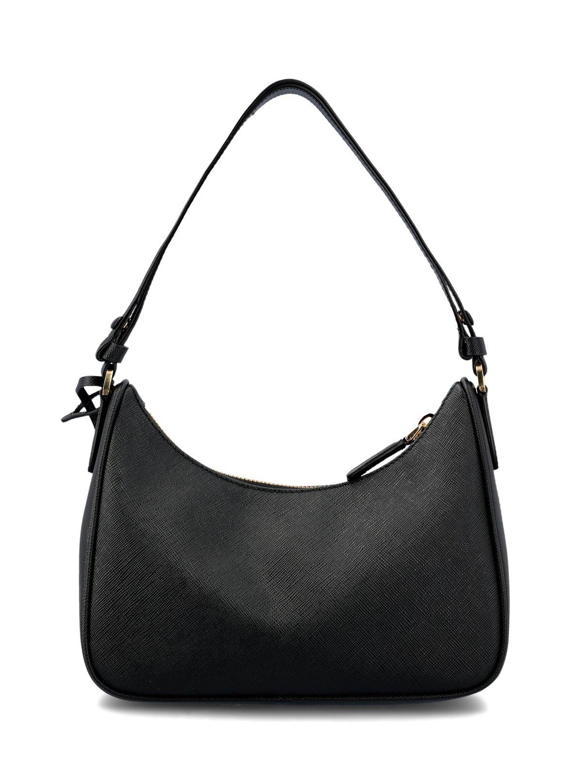 PRADA　バッグ Prada // Black & Silver Leather Studded Bucket Bag – VSP